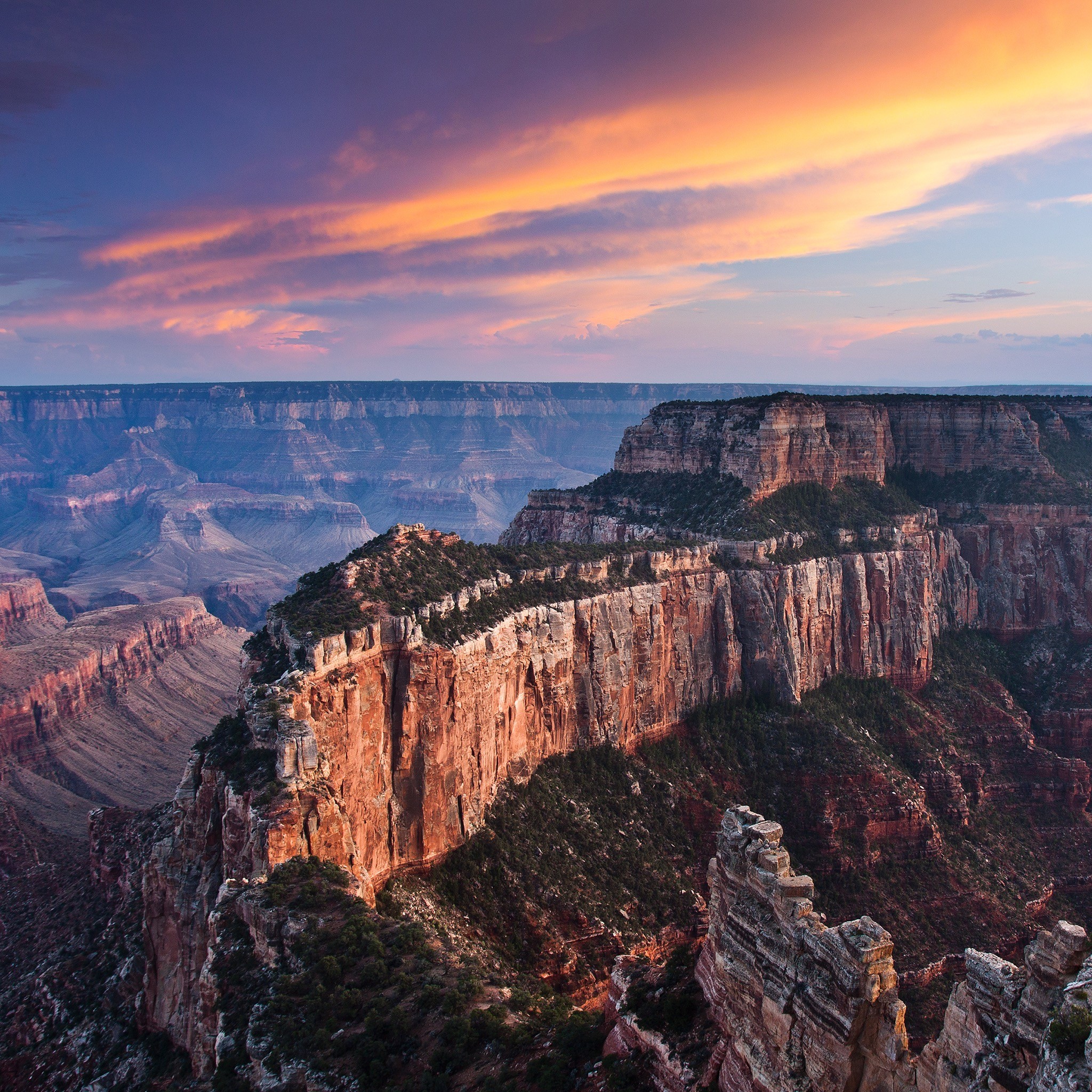 Free photo Badlands Cliffs at sunset.