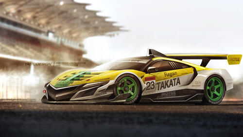 Обои машины произведение искусства художник на рабочий стол