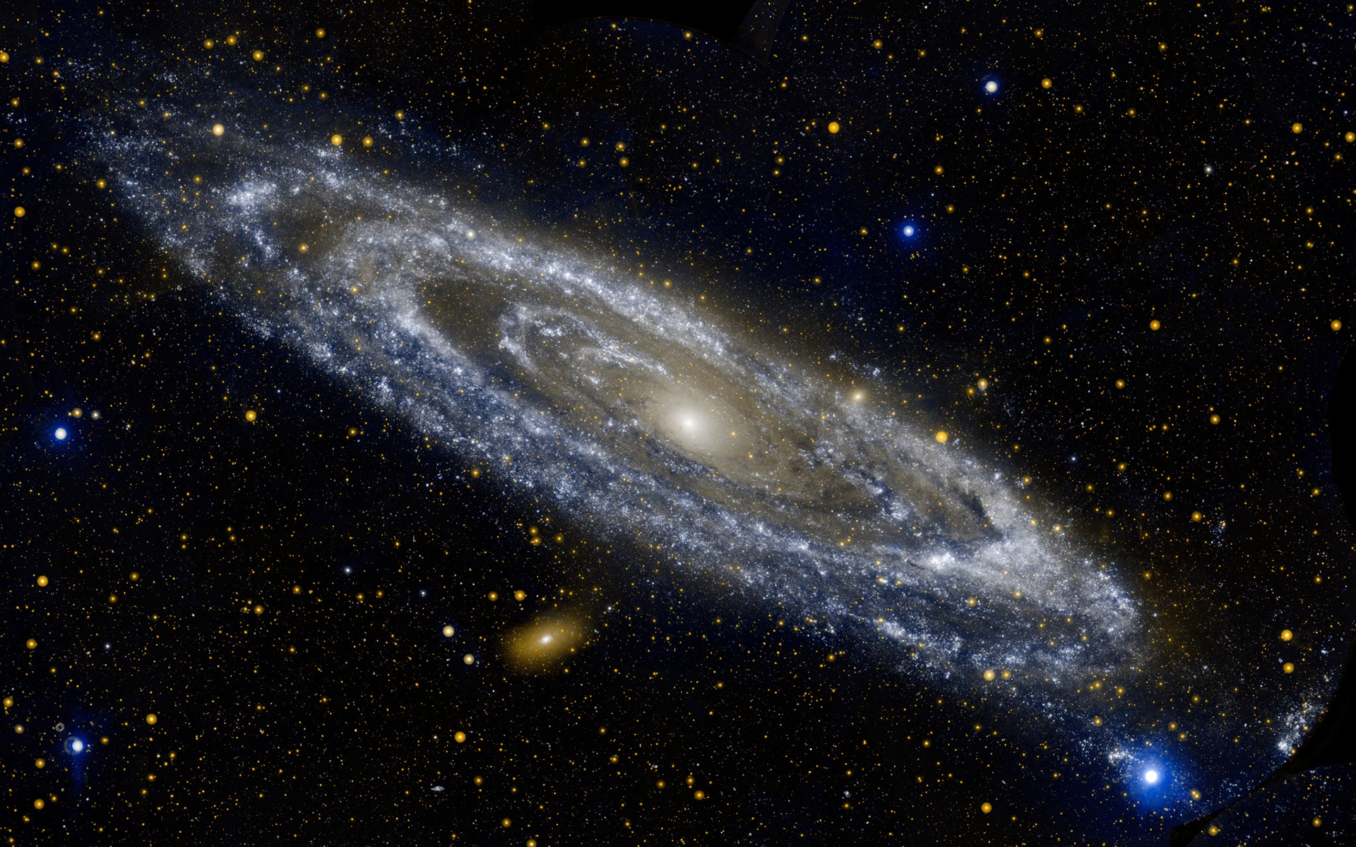 桌面上的壁纸星系 科幻 空间