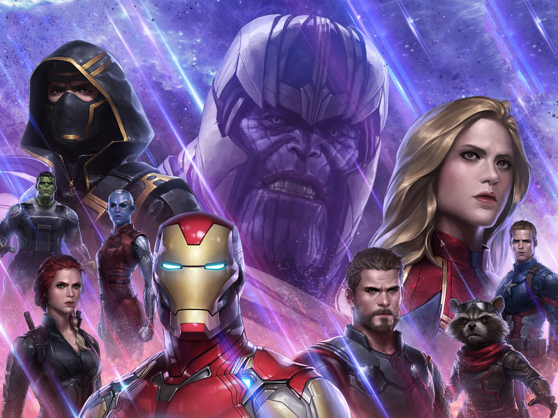 Обои игры Мстители: Финал Marvel Future Fight на рабочий стол