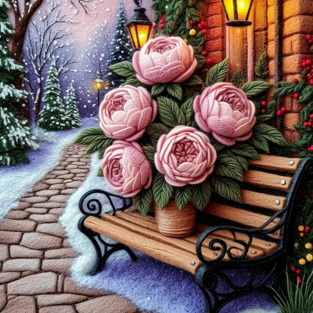 Бесплатное фото Зимний букет