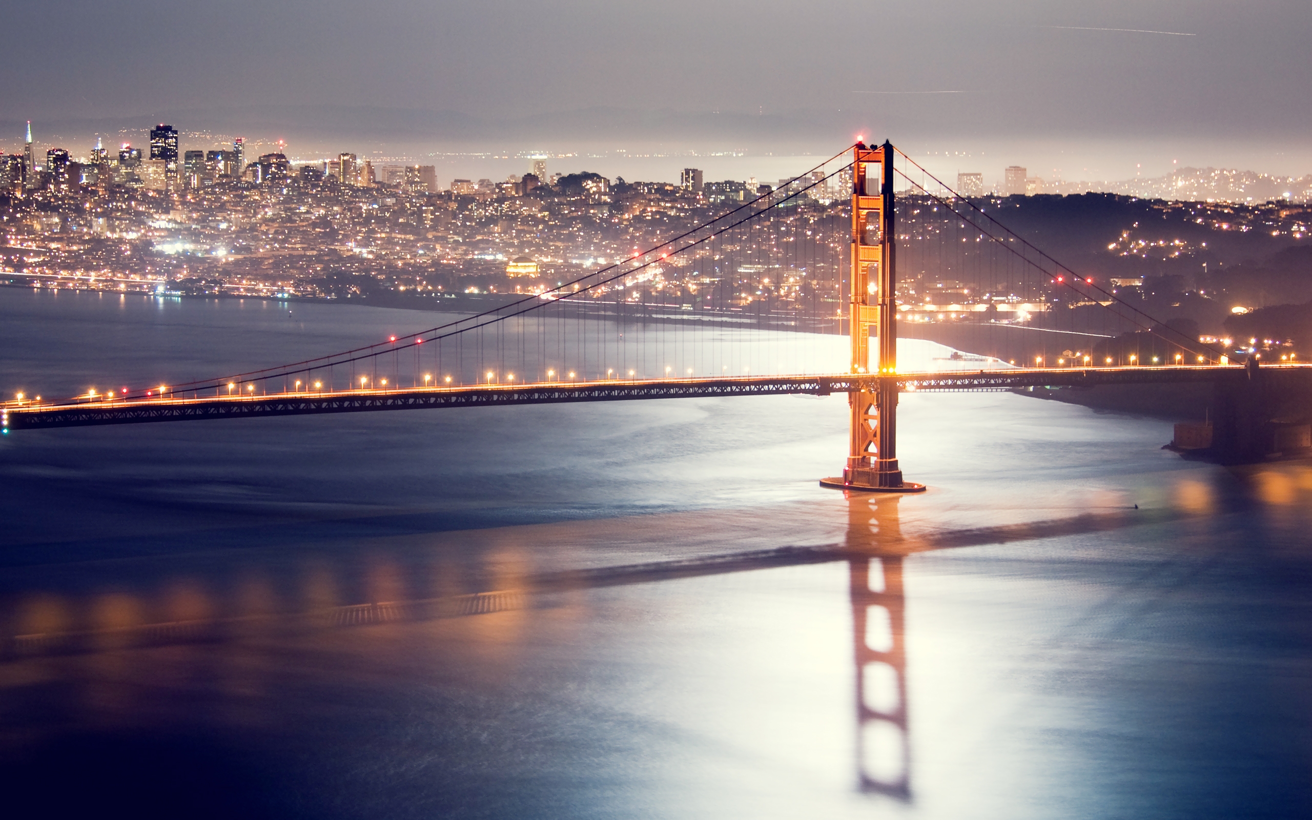 Free photo The Great Bridge in San Francisco