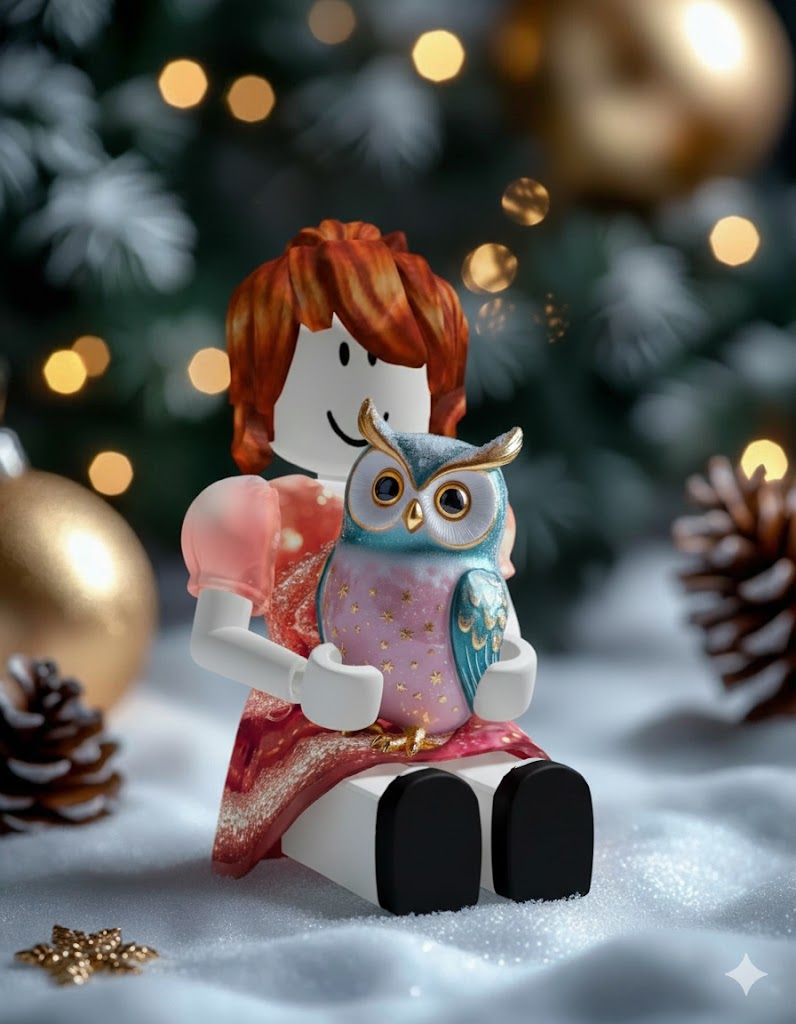 Бесплатная открытка Обнимаю Сову