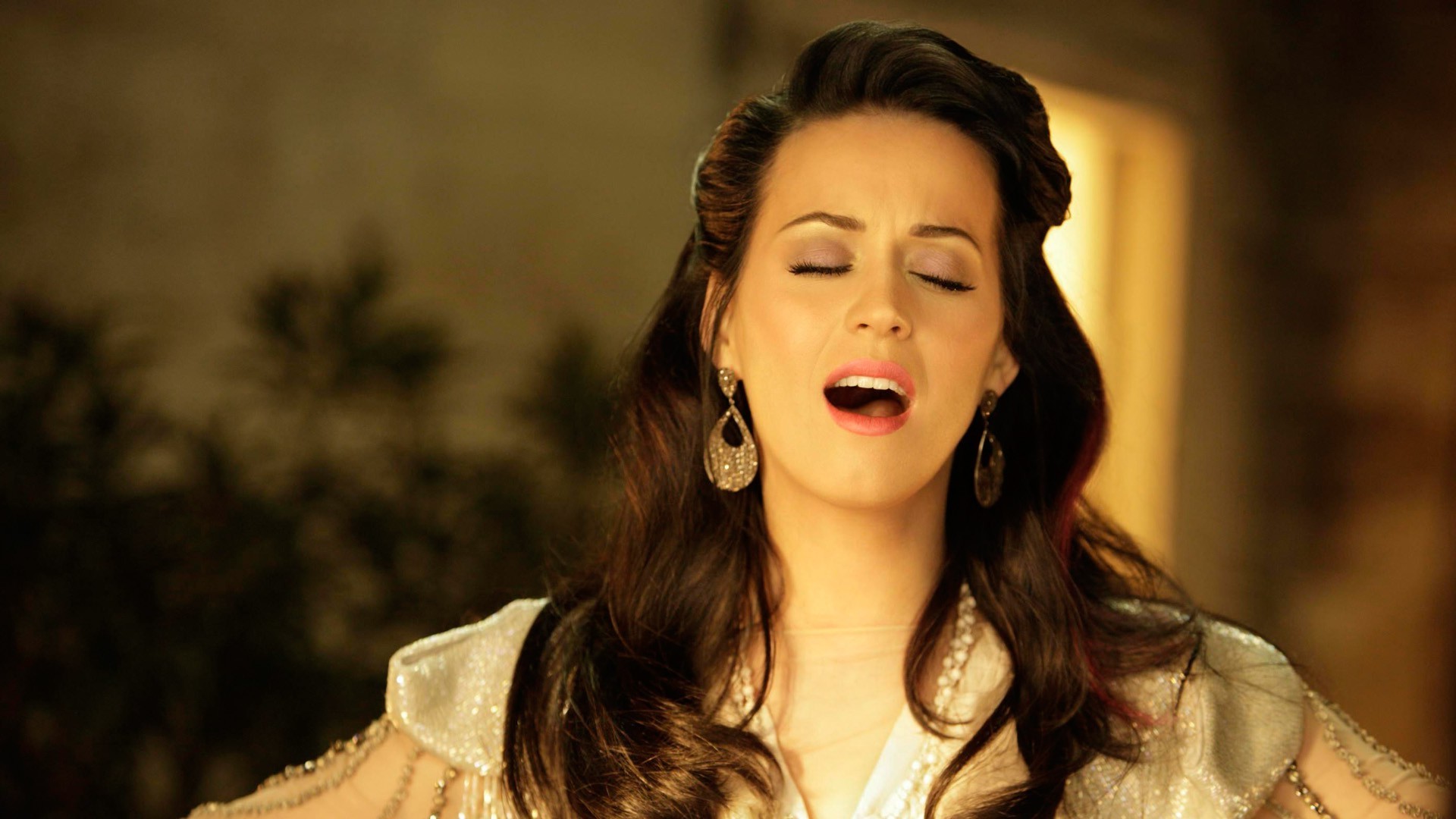 桌面上的壁纸脸 模型 肖像