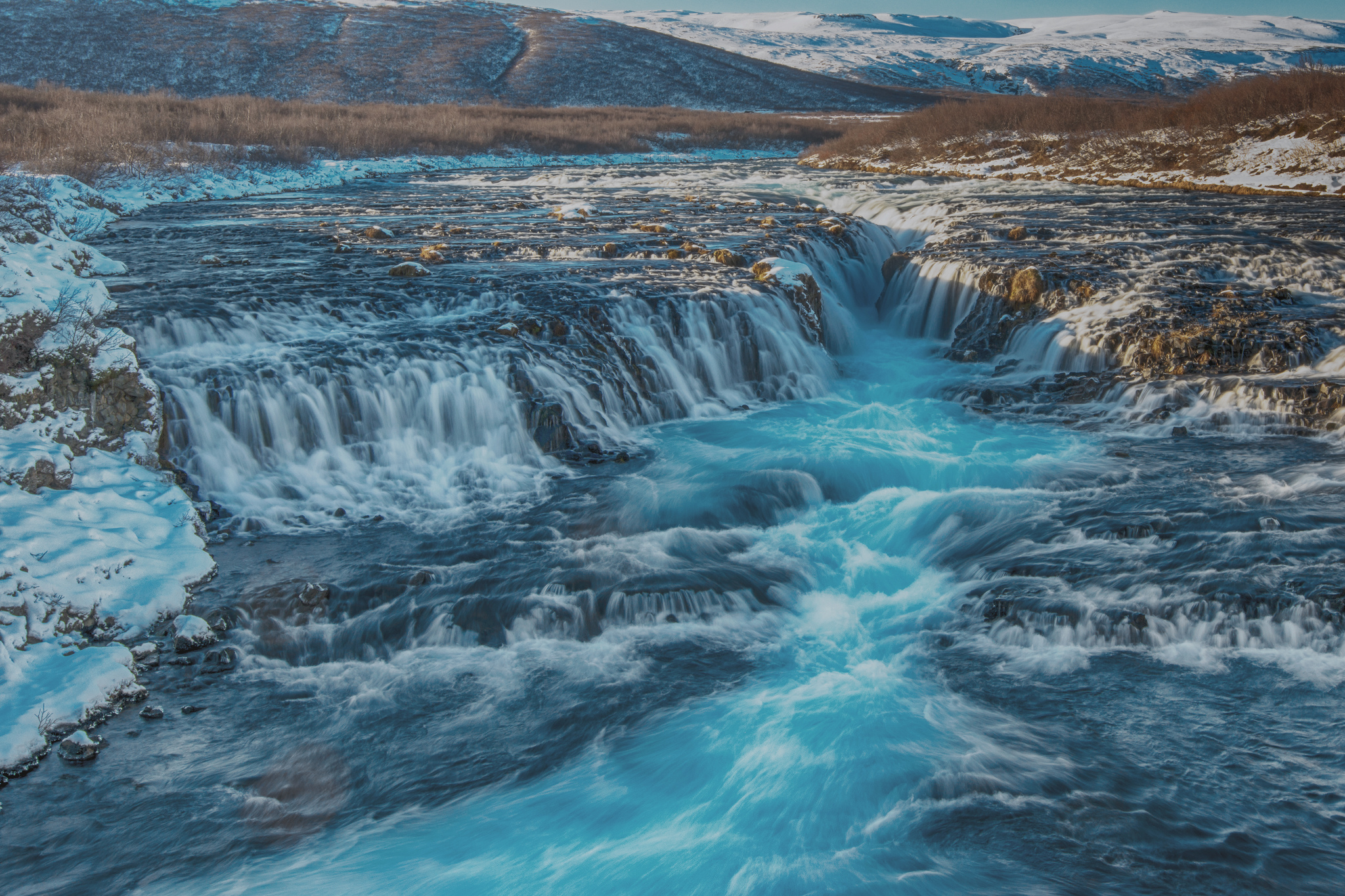 Wallpapers Waterfall Brahos Iceland Bracosaur on the desktop