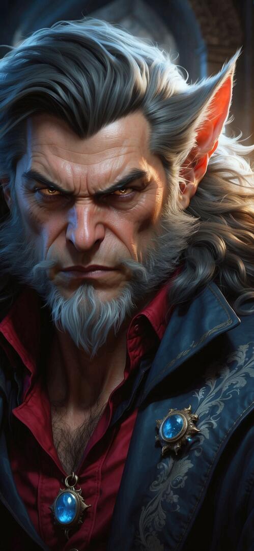 Бесплатное фото Человек-волк