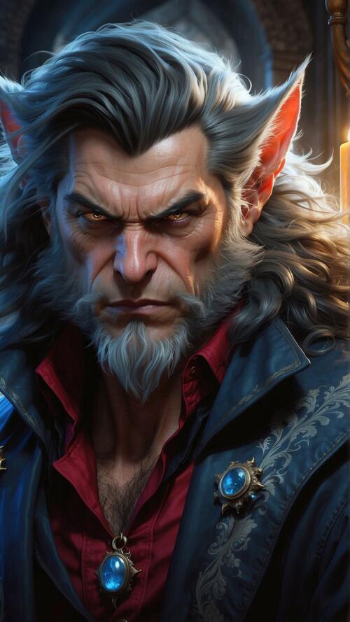 Бесплатное фото Человек-волк