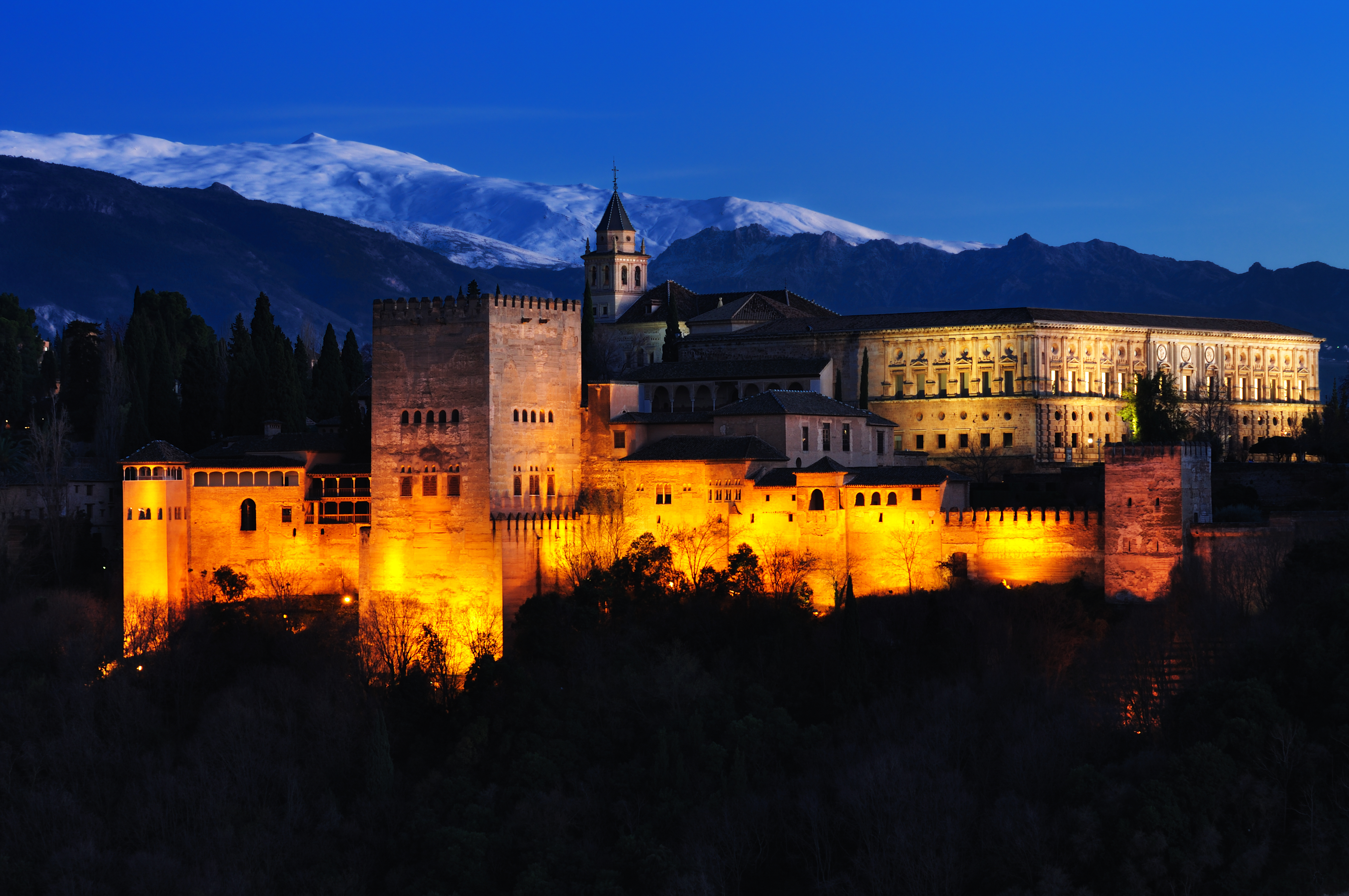 Wallpapers La Alhambra de Granada the Alhambra Granada on the desktop