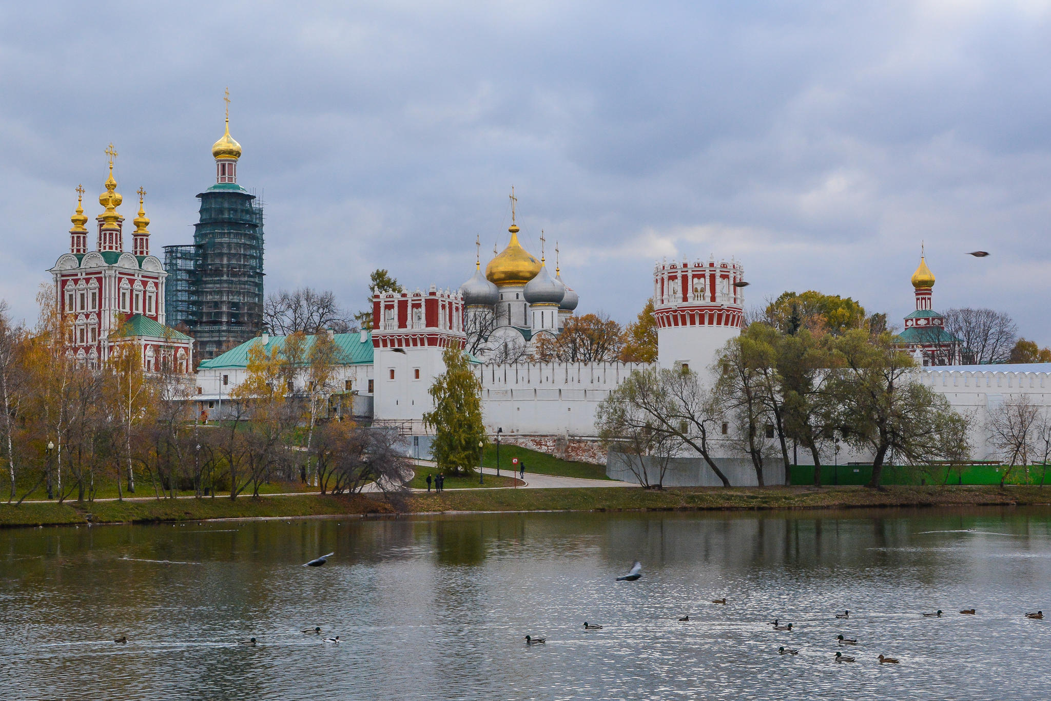 Free photo Wallpaper bogoroditse-smolensky novodevichy convent, russia