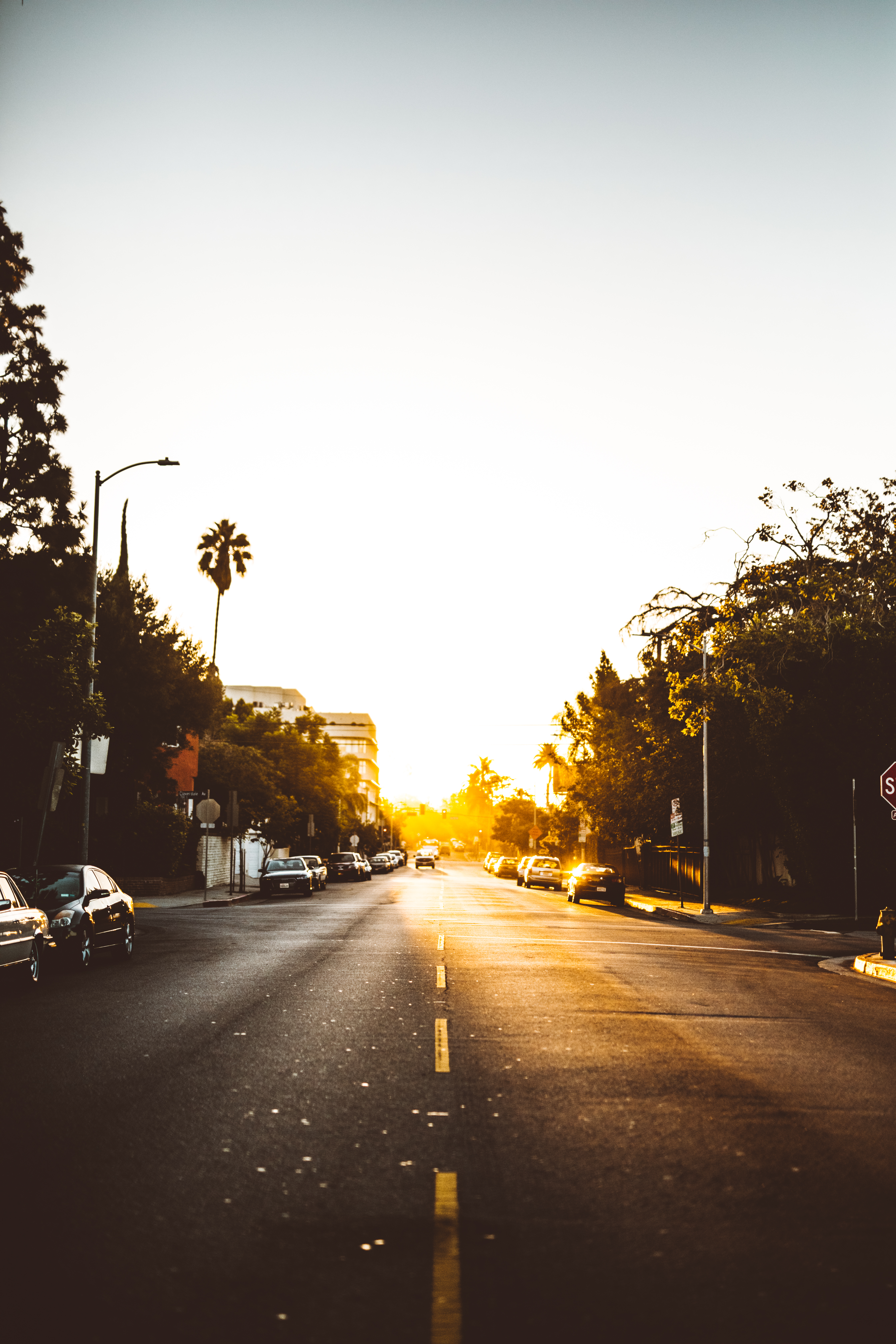 Wallpapers street Los Angeles west hollywood on the desktop