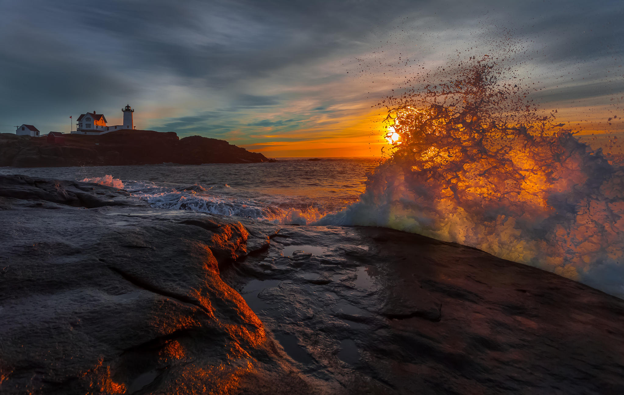 Wallpapers Lighthouse Portland Head Maine Portland Head on the desktop