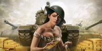 Девушка, танки, золото