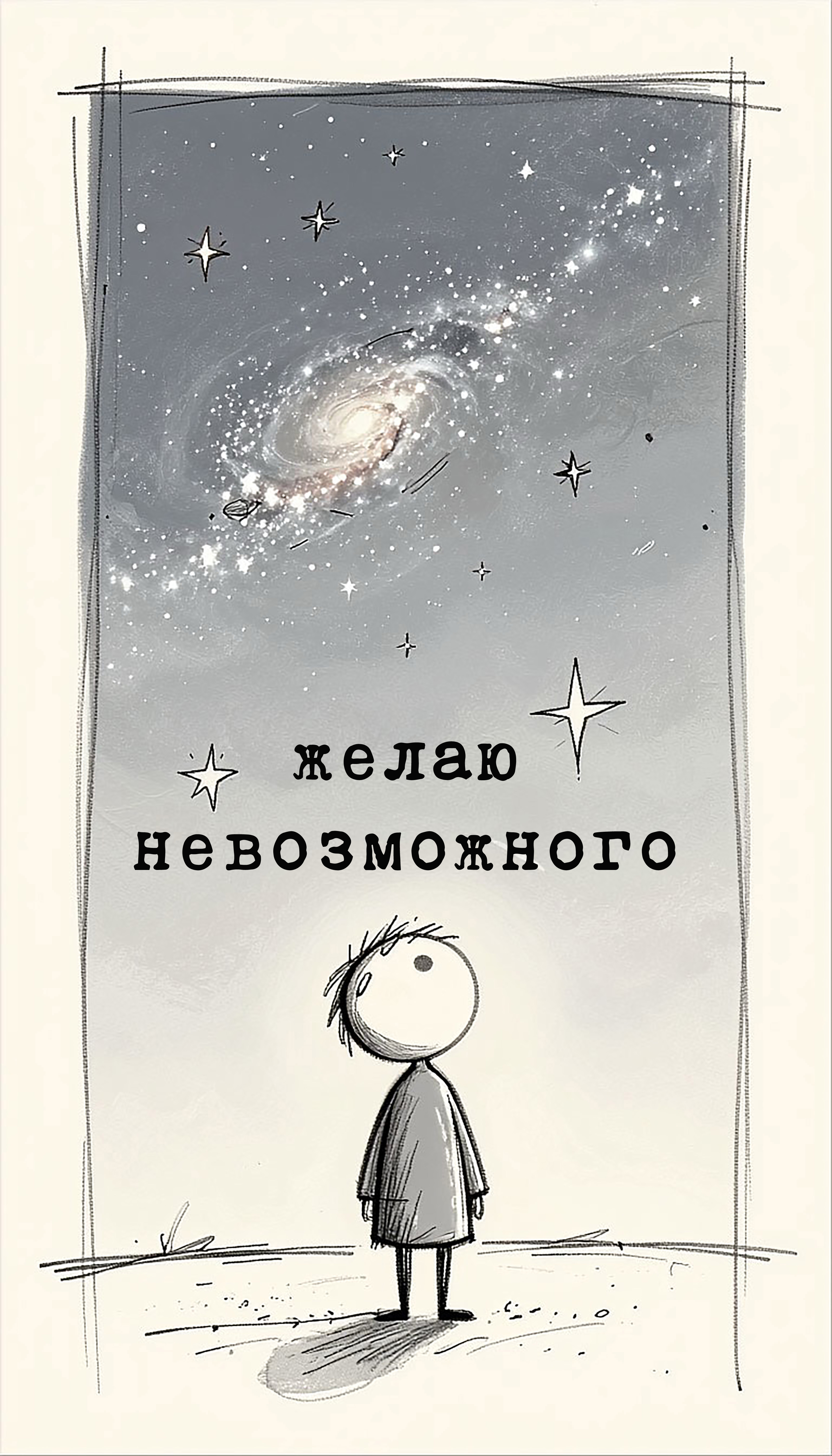 Free postcard I wish the impossible