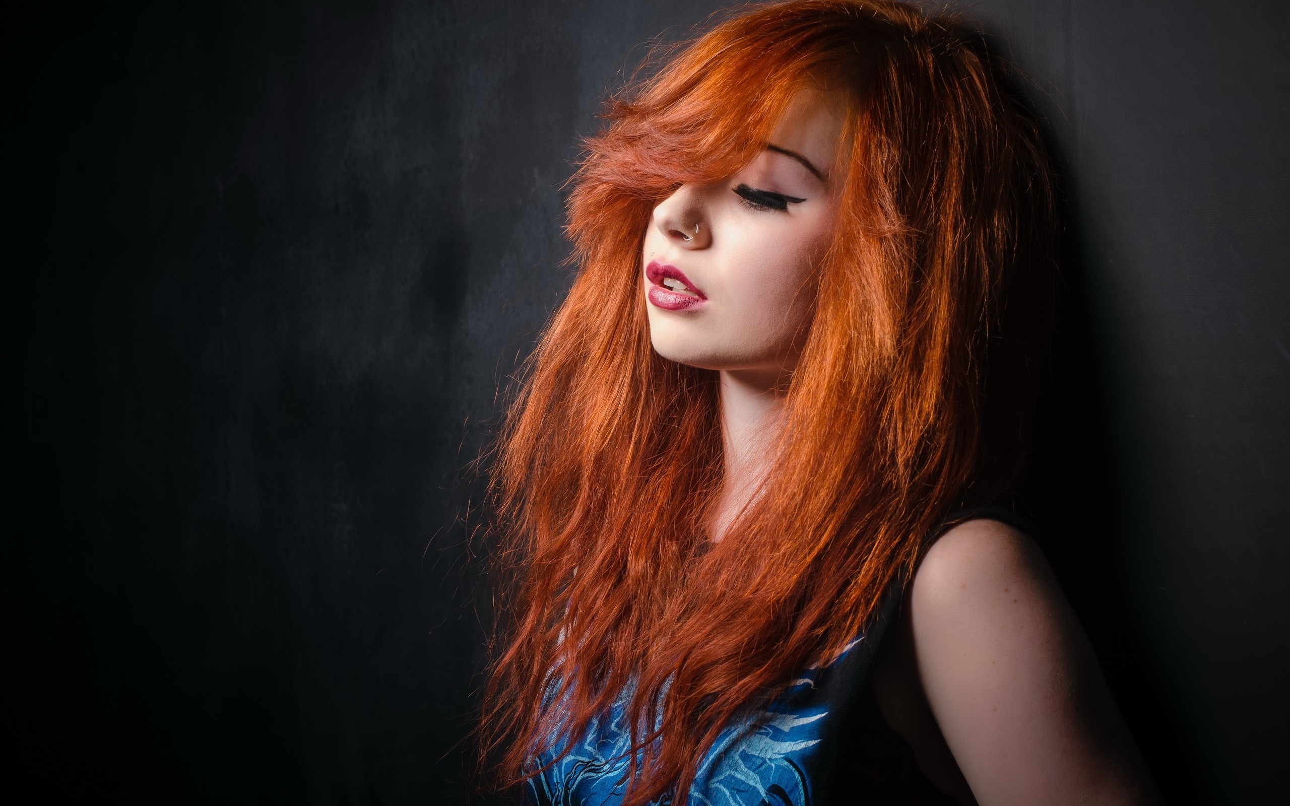 Redheaded girl