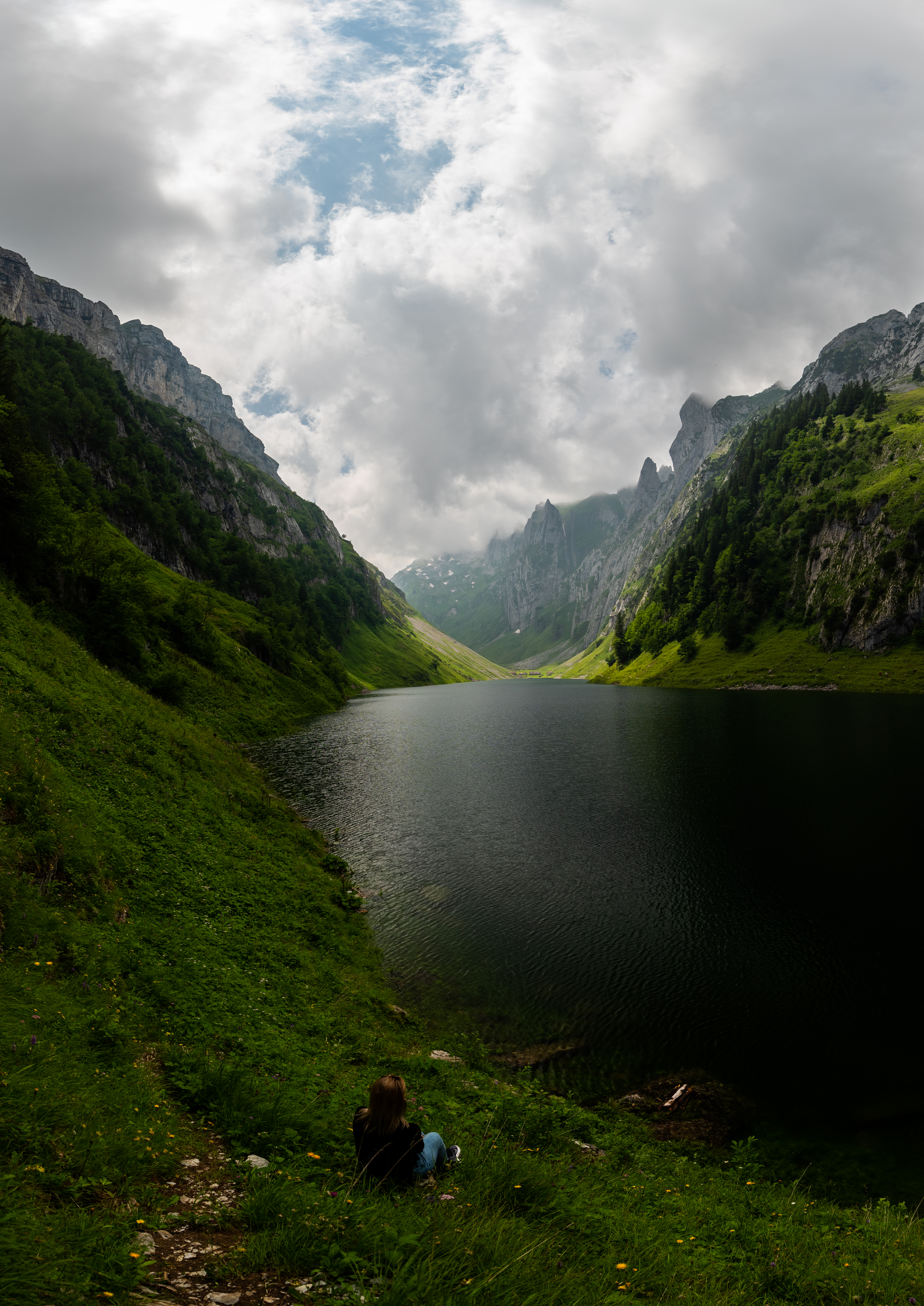 桌面上的壁纸徒步旅行 峡湾 山谷
