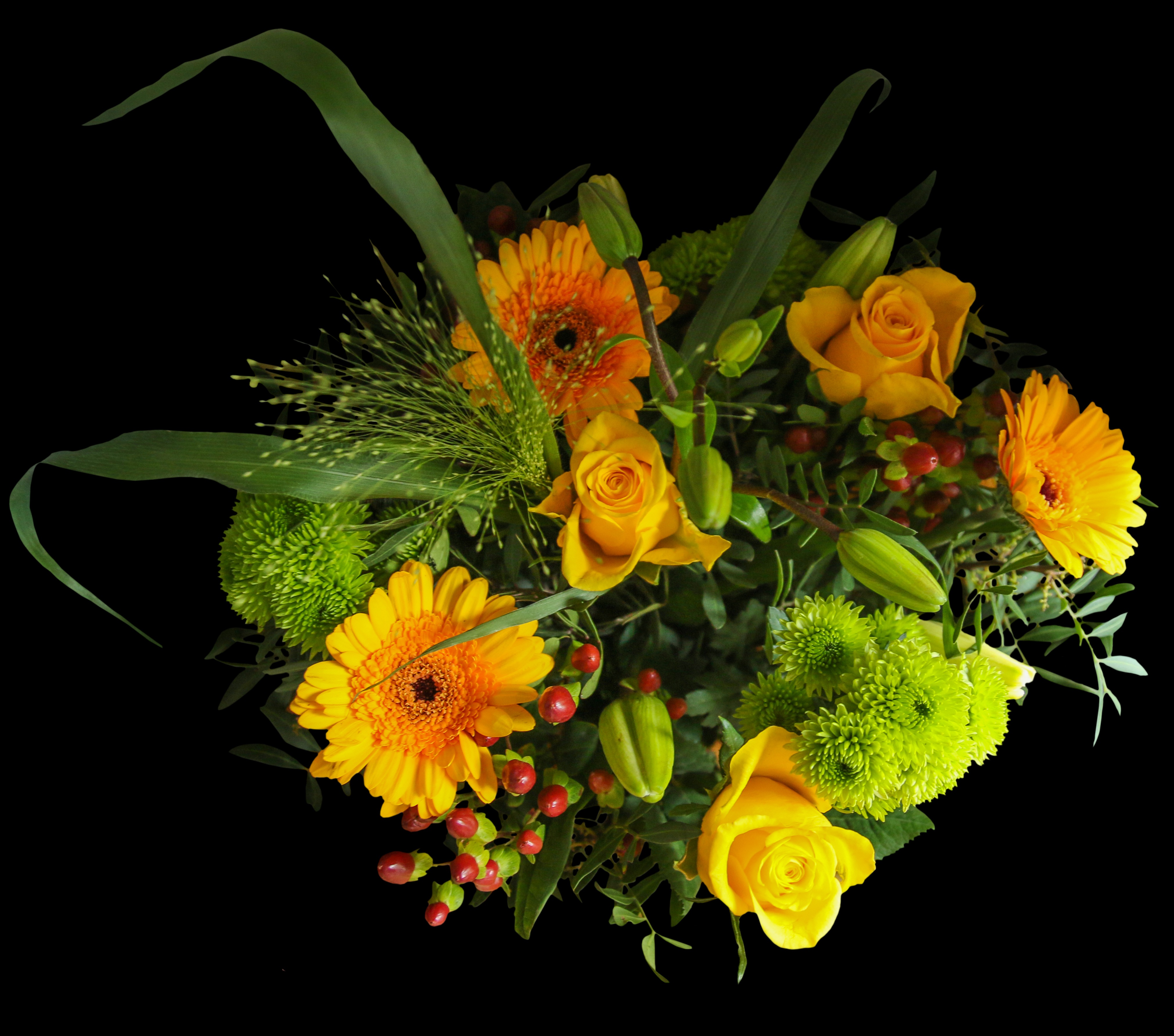 Wallpapers flower original Beautiful bouquet on the desktop