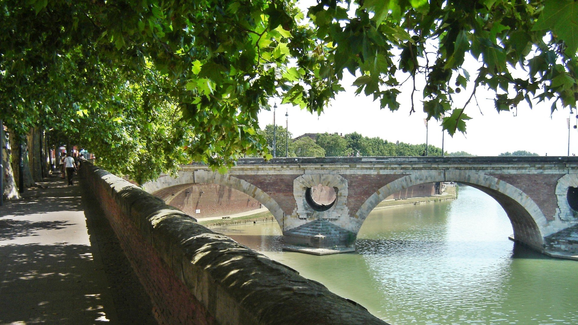 Wallpapers France neuf pont on the desktop