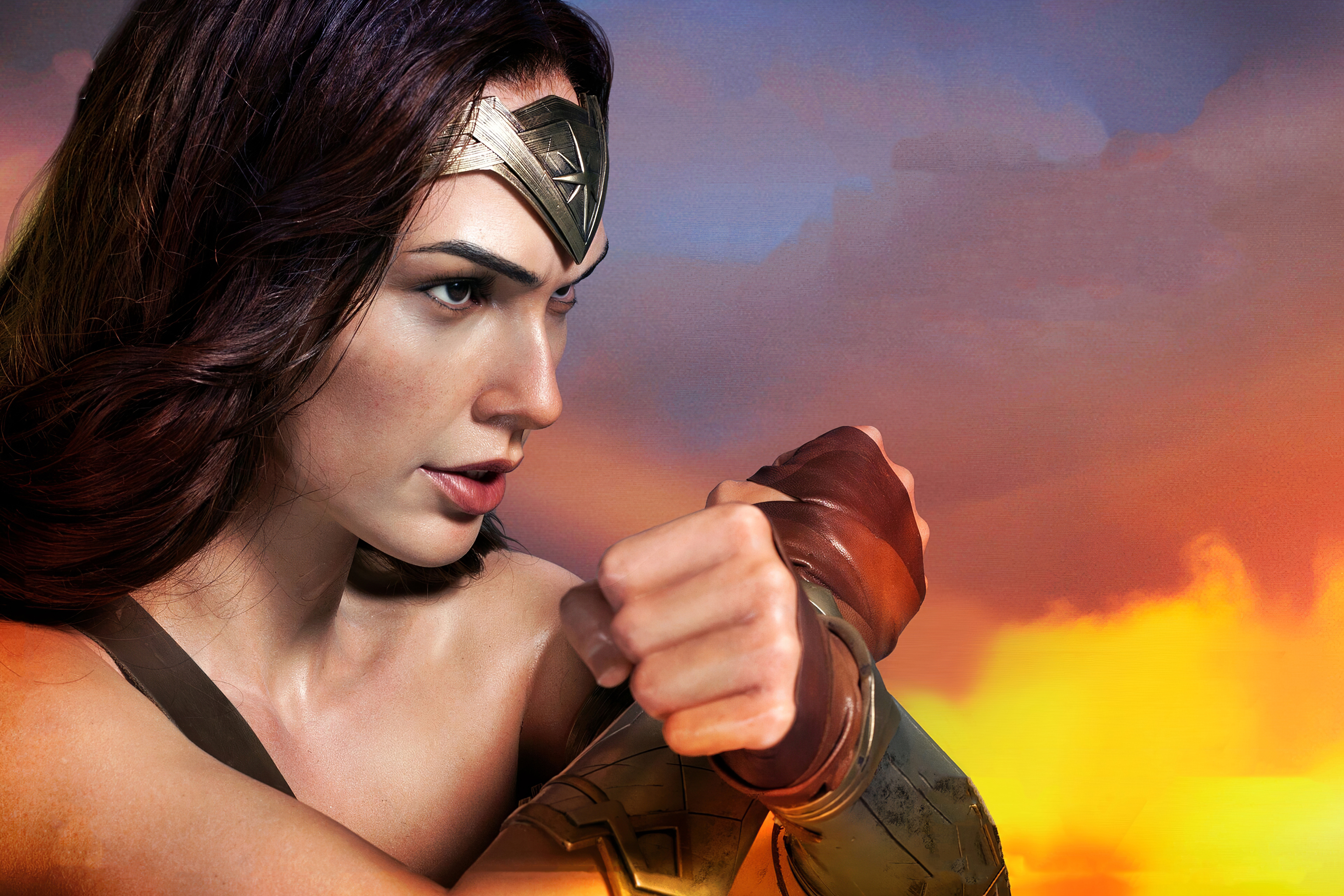 Wallpapers Gall Gadot actress Wonder Woman on the desktop