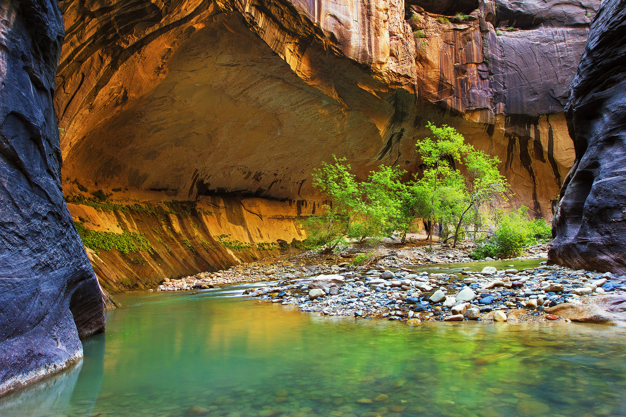 Wallpapers Virgin River Utah rocks on the desktop