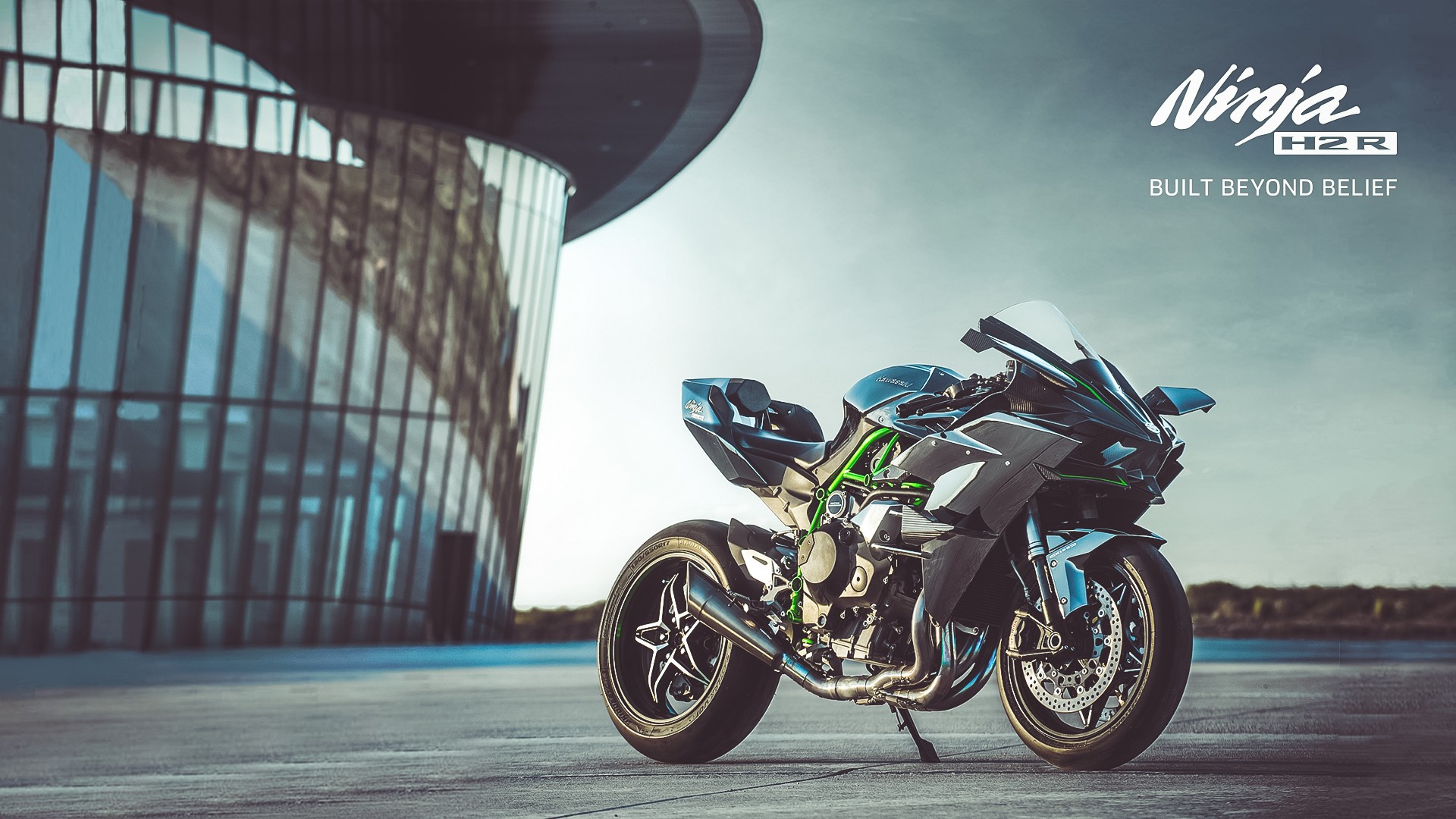 Обои kawasaki ninja kawasaki ninja h2r мотоцикл на рабочий стол