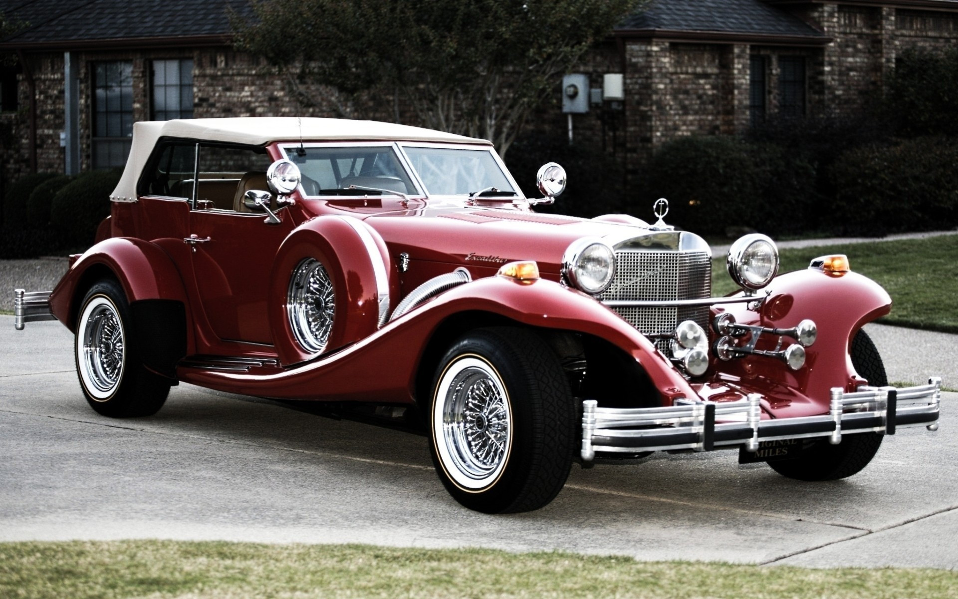 Обои машина ретро винтаж на рабочий стол