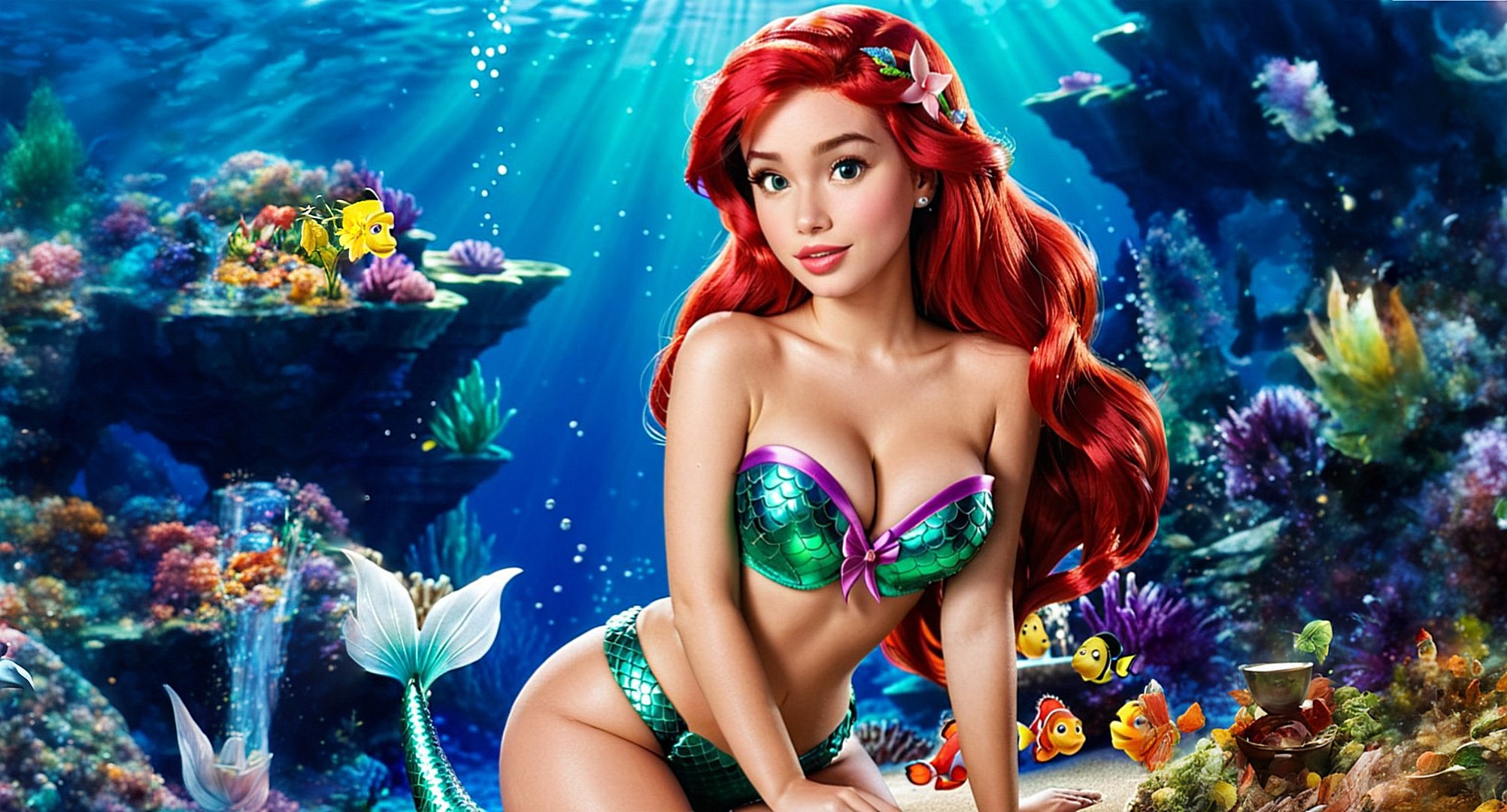 Free photo Ariel the mermaid