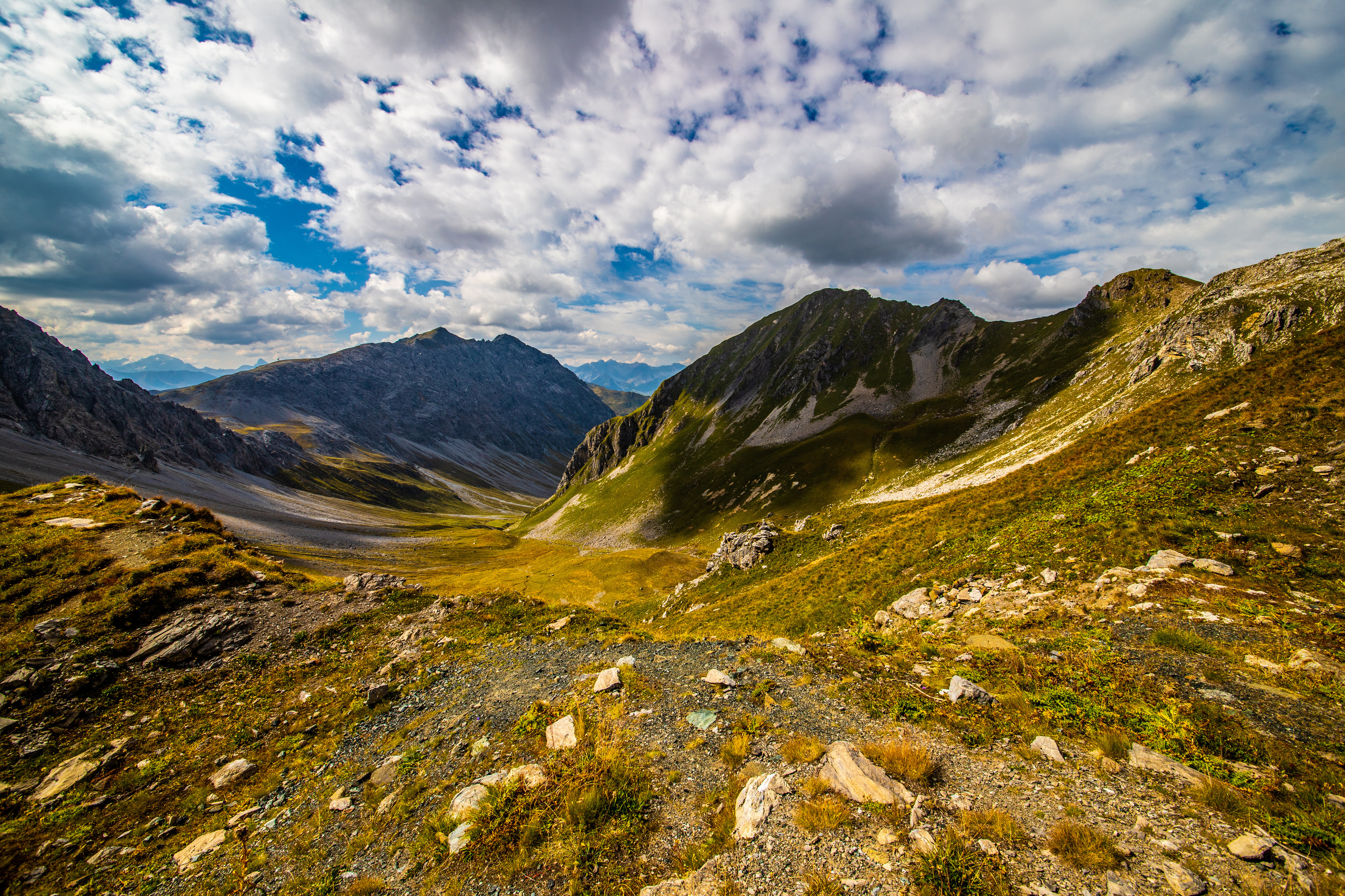 Wallpapers Switzerland Alps mountains Switzerland clouds on the desktop