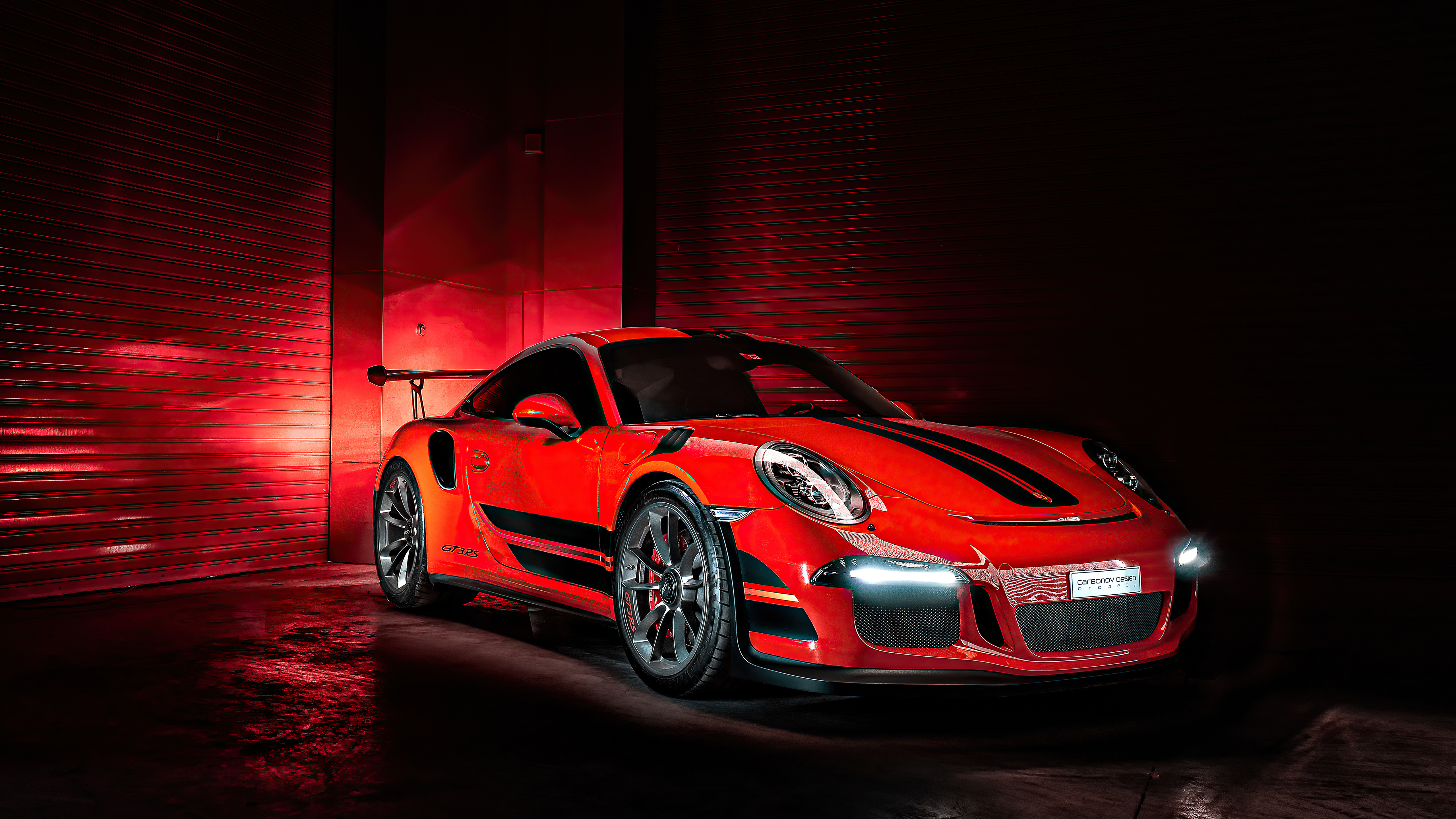 Red Porsche GT3