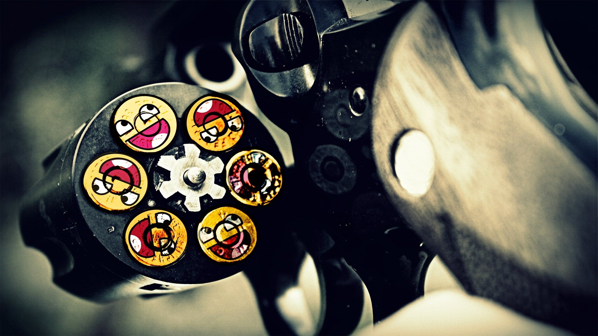 Wallpapers gun Wallpaper weapons on the desktop