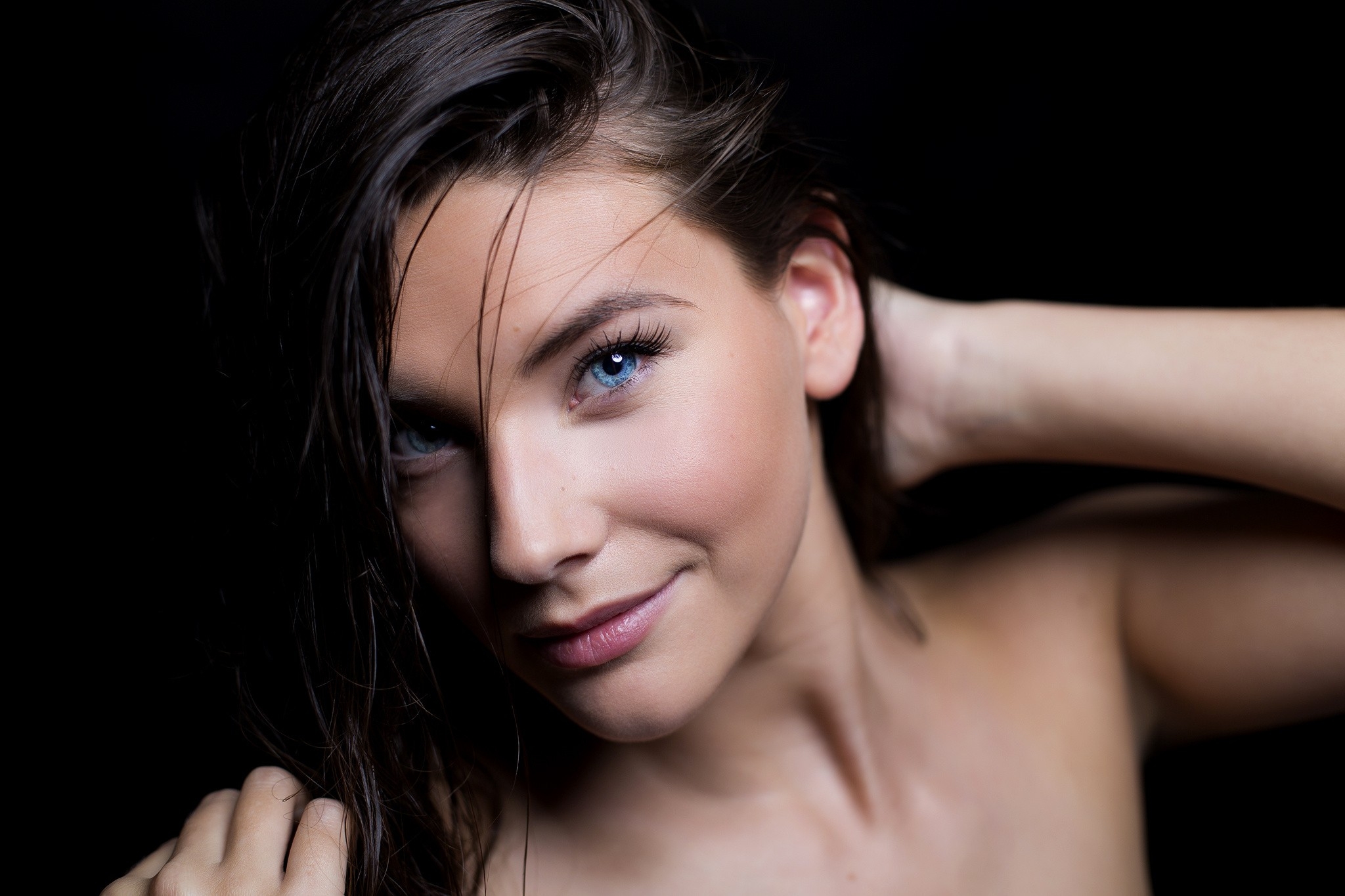 Free photo Photo beautiful face, model