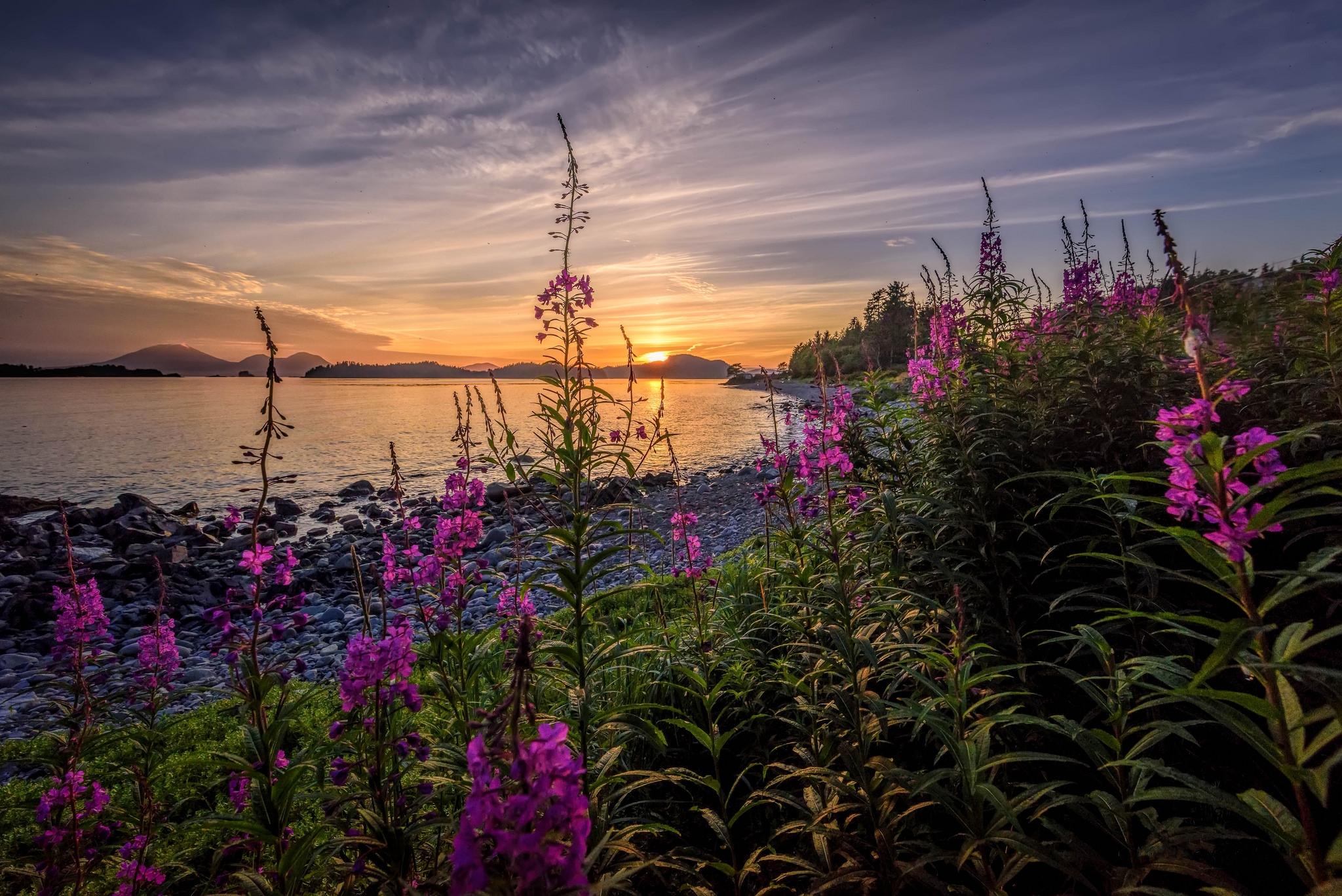 Wallpapers Alaska Baranova Island Sitka Island on the desktop