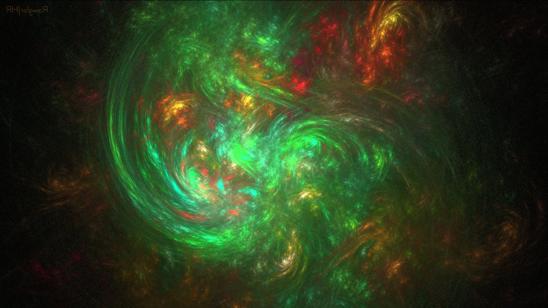 Обои абстракция космос туманность на рабочий стол