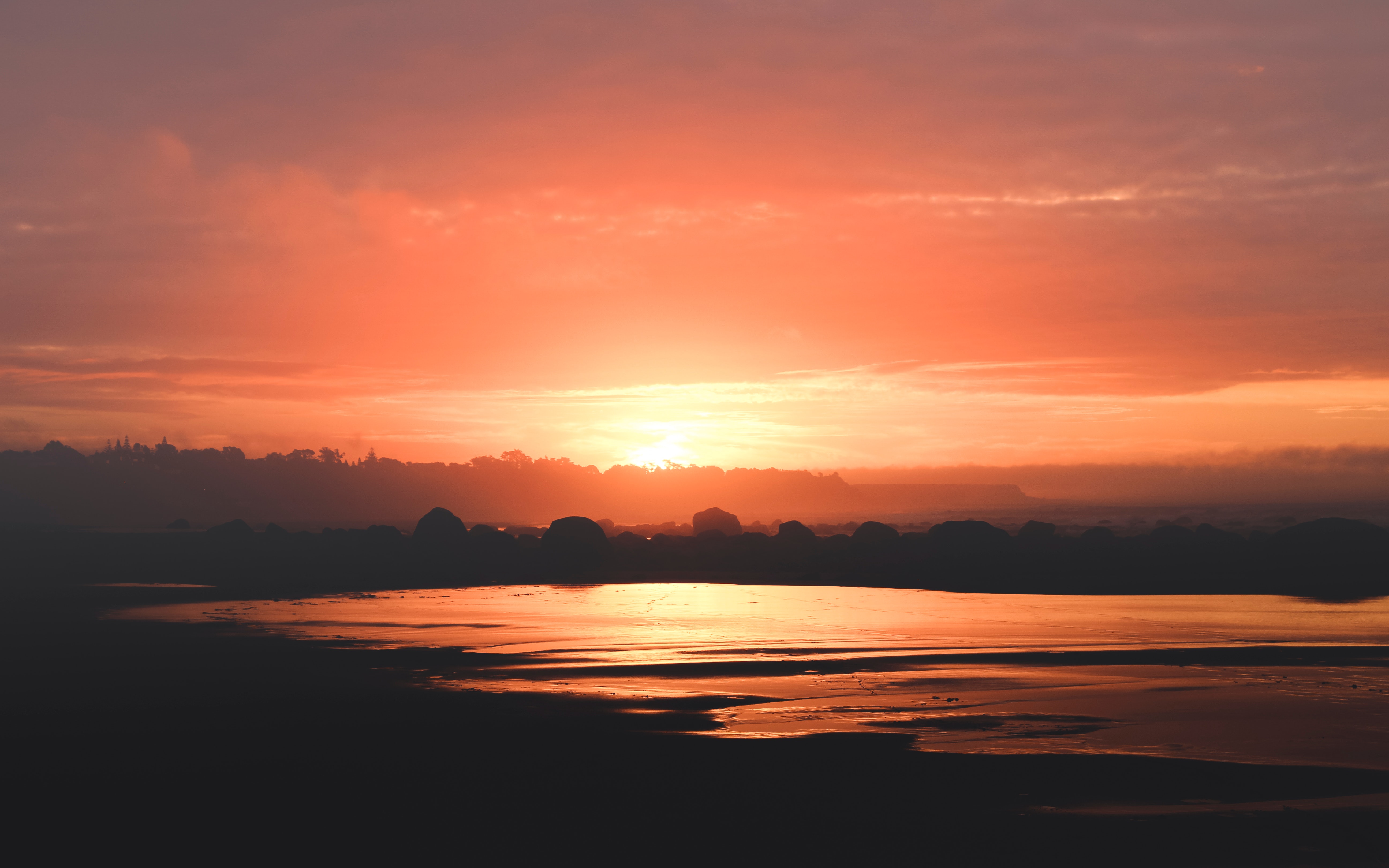 Wallpapers Clouds Ocean Nature on the desktop