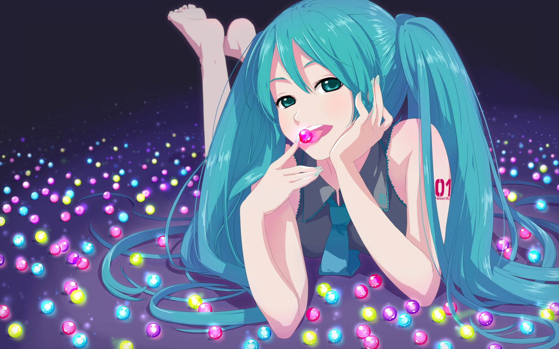 Wallpapers illustration anime Vocaloid on the desktop