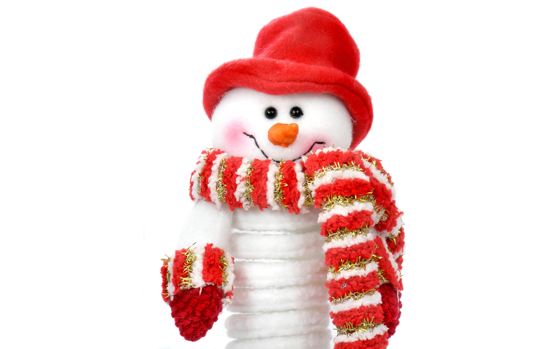 Wallpapers winter decoration toy on the desktop