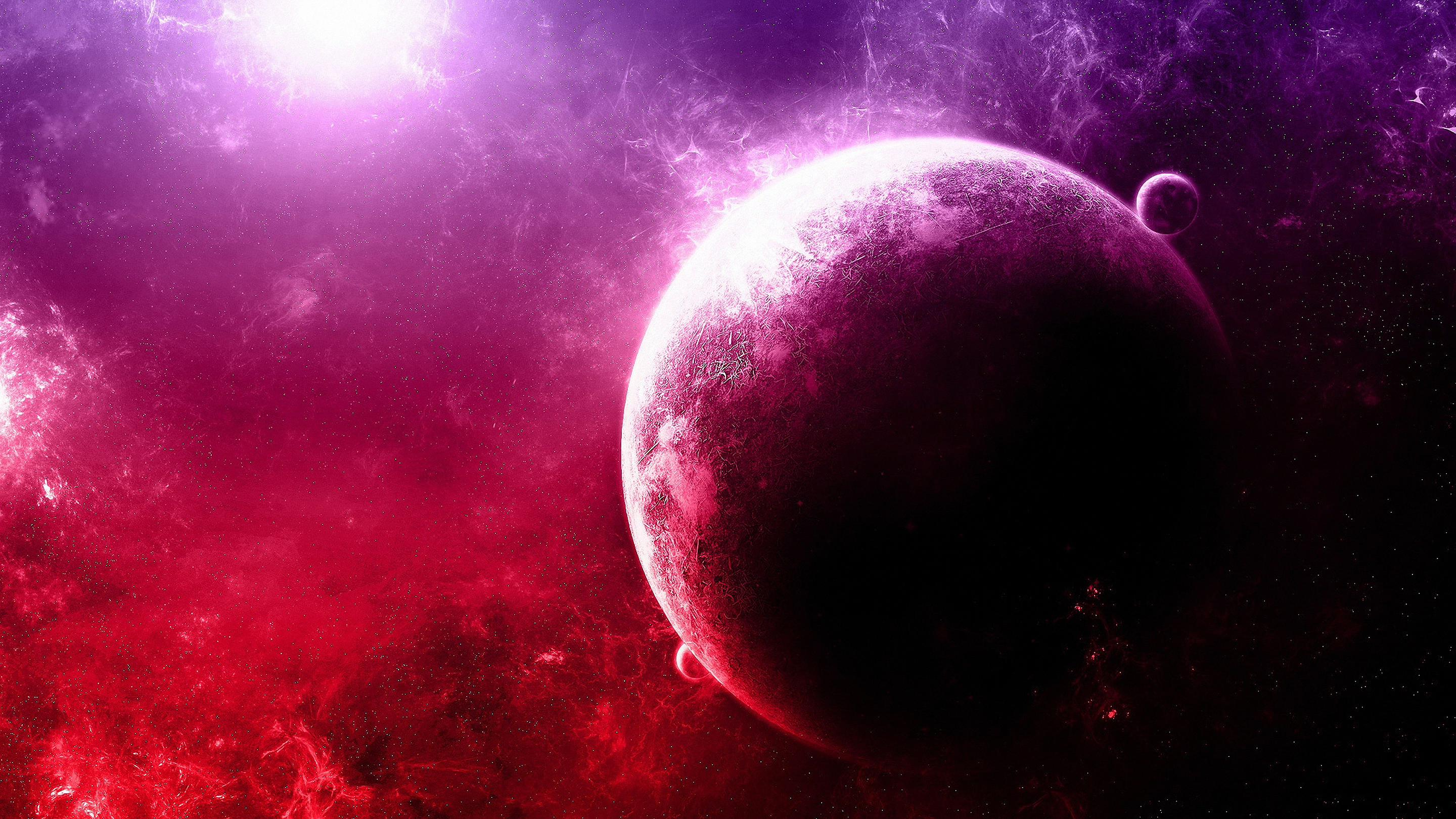 Free photo Purple Planet