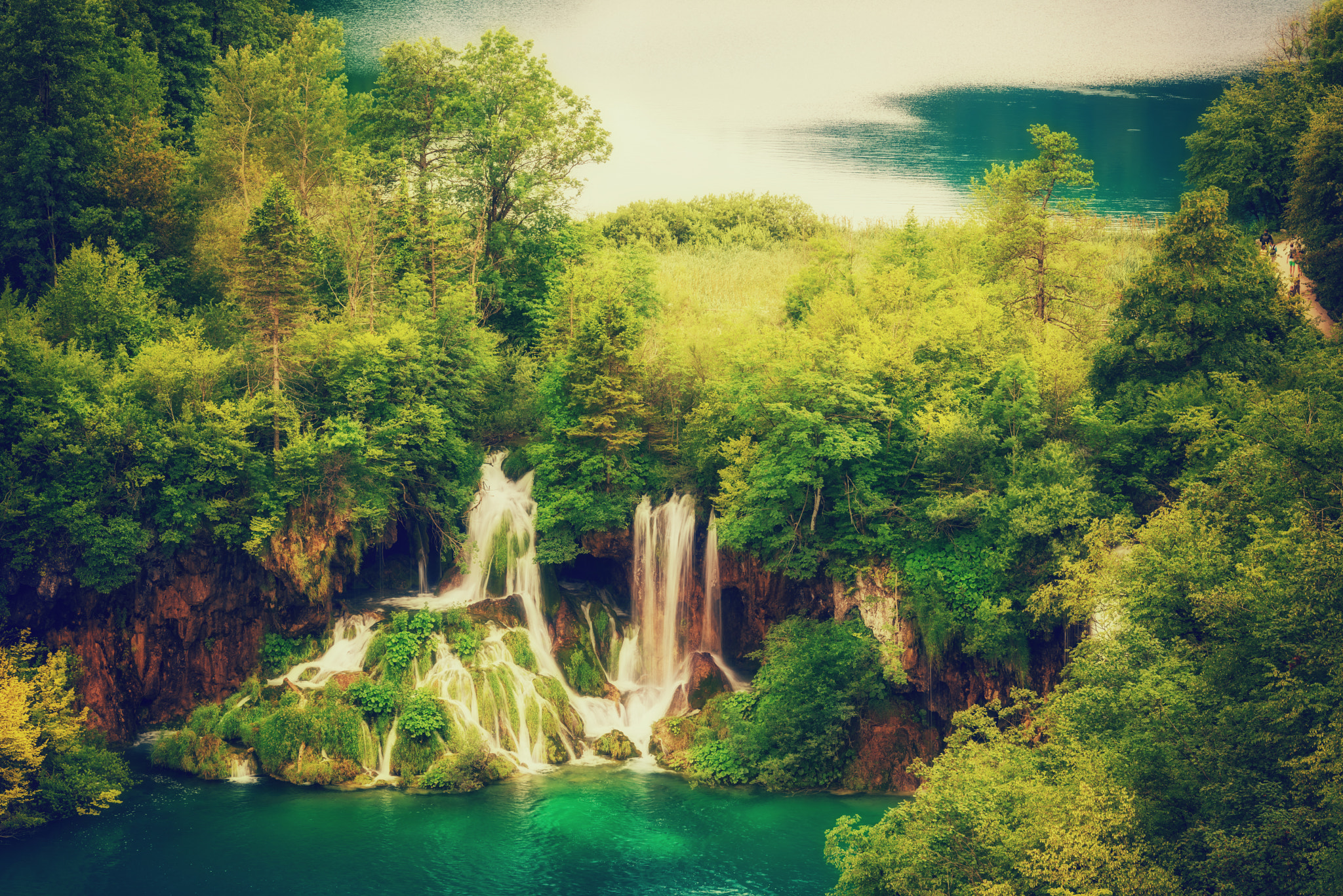 Free photo Fabulous waterfall