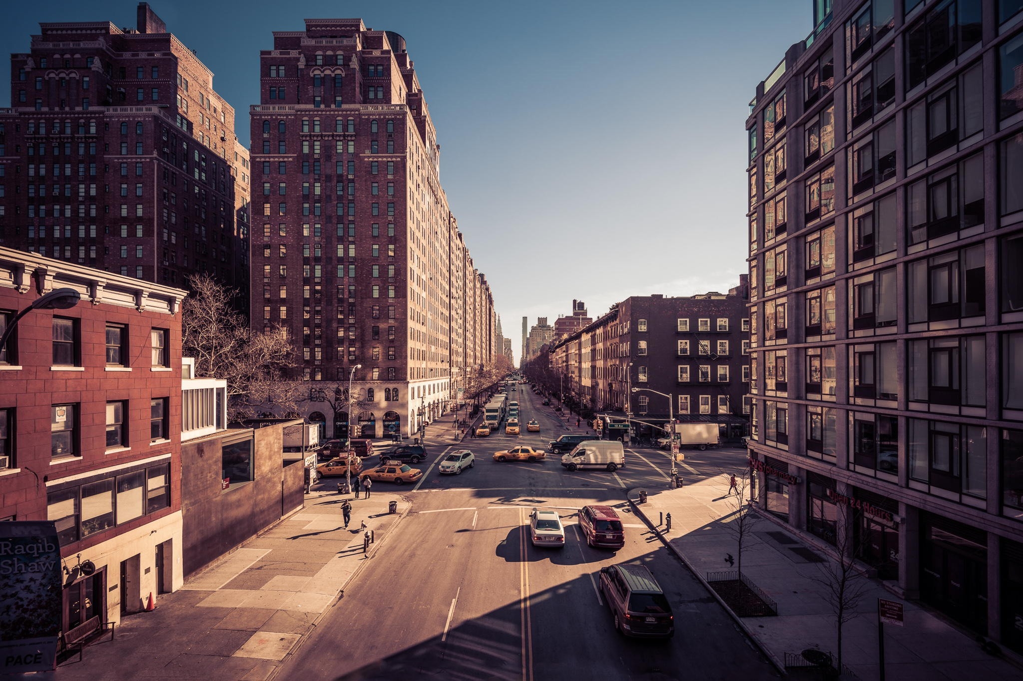 Free photo Morning on the streets of New York