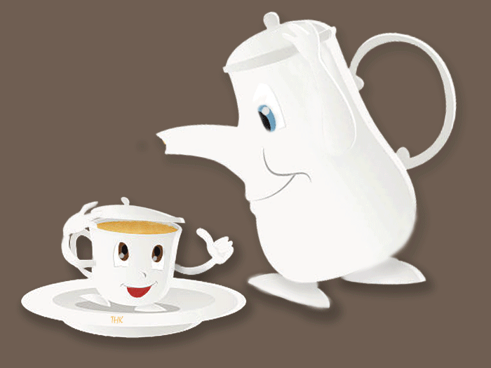 主题为图画 杯 早上好的明信片免费下载