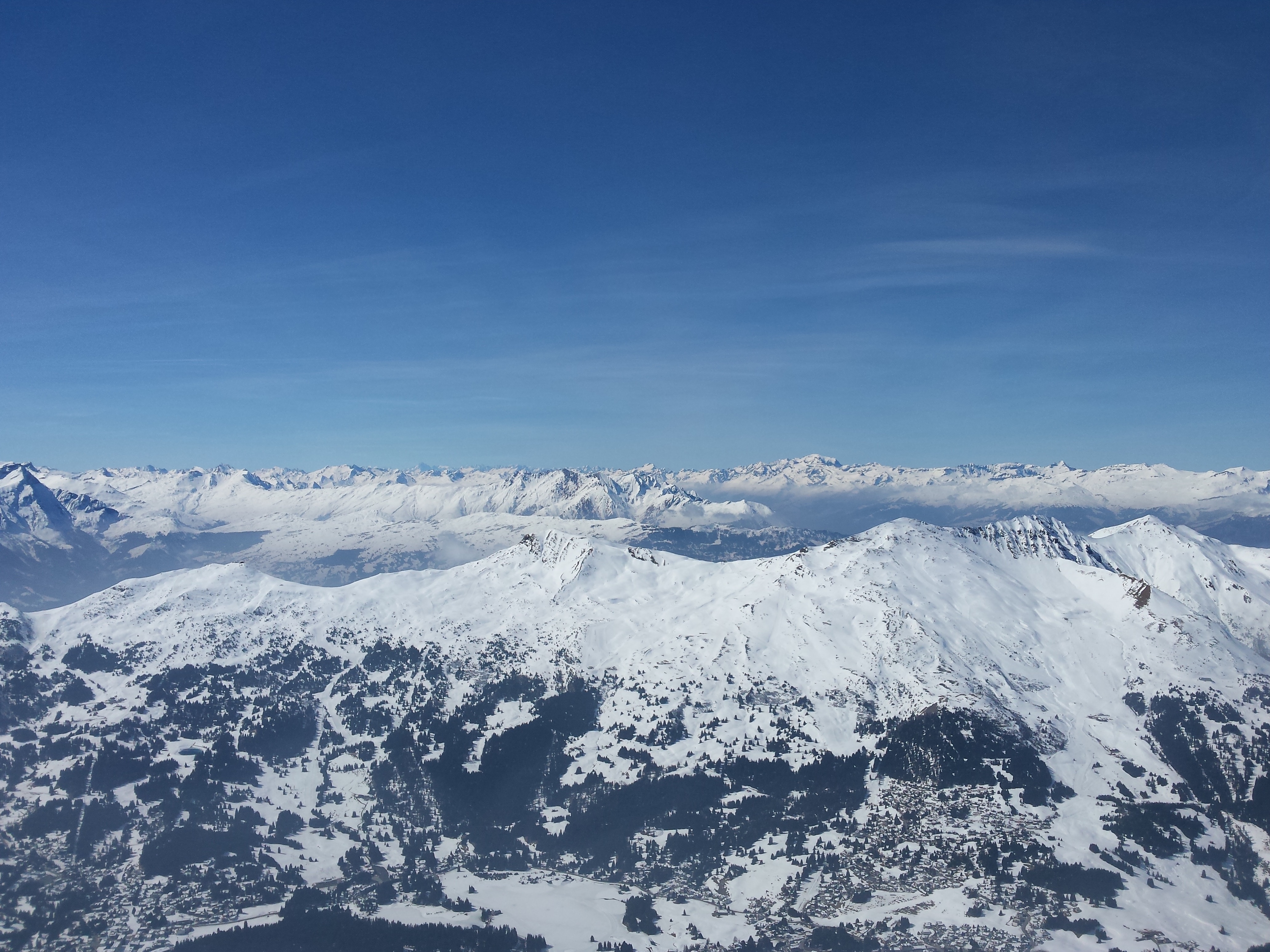 Wallpapers rock mountains snow on the desktop