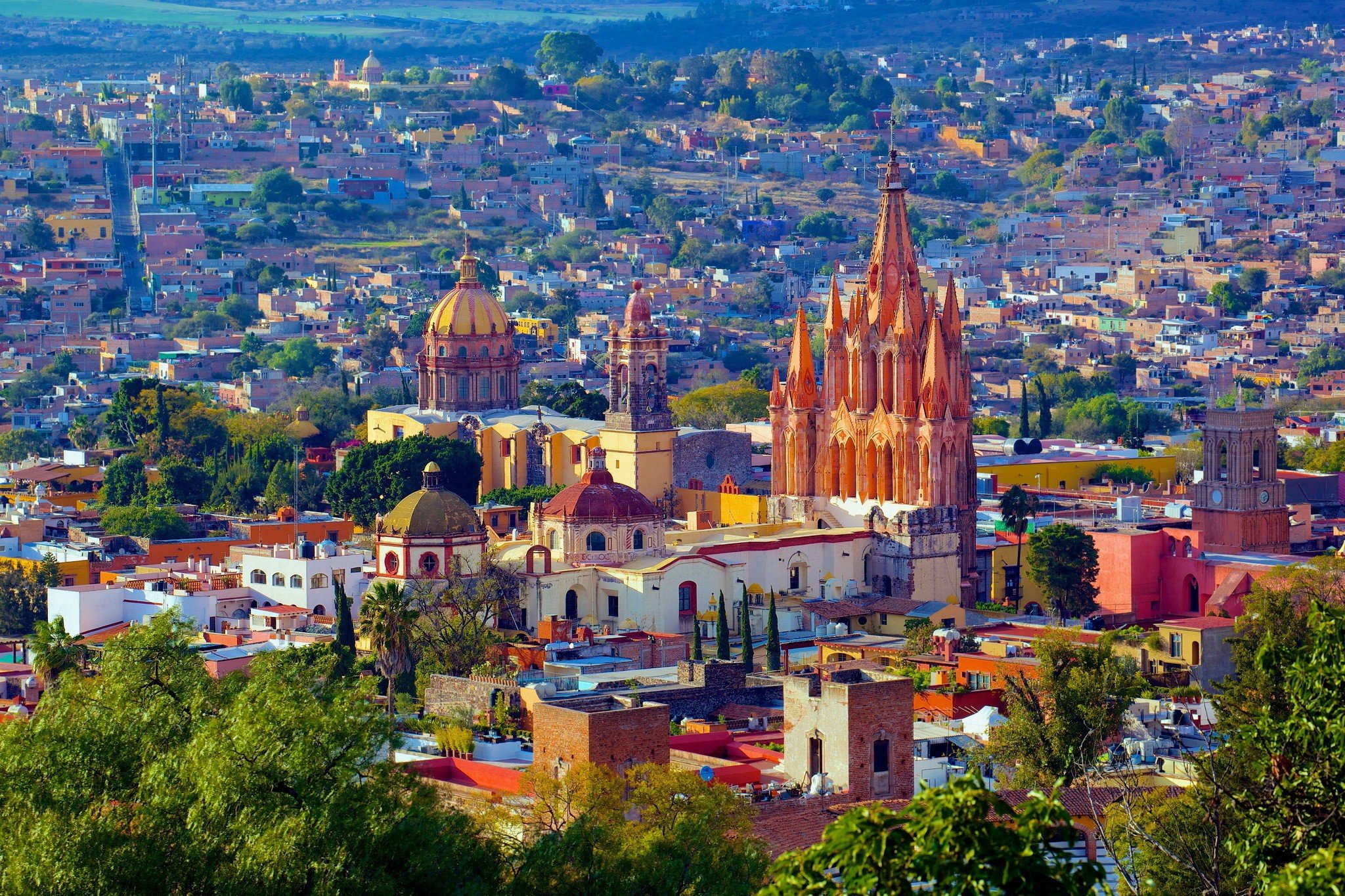 Free photo Mexican city