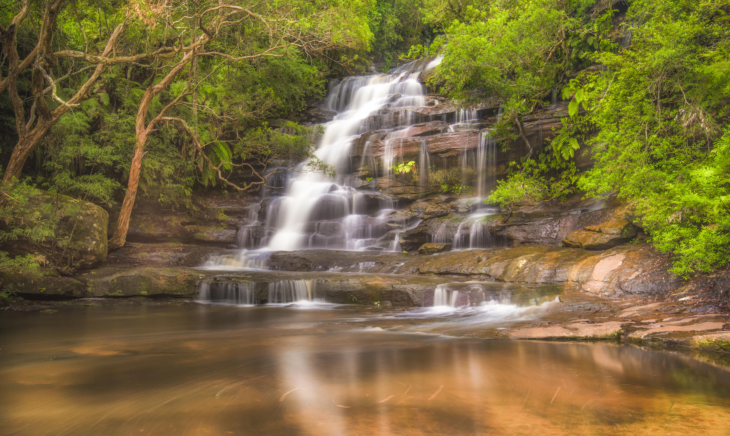 Free photo Photo about nature, waterfall