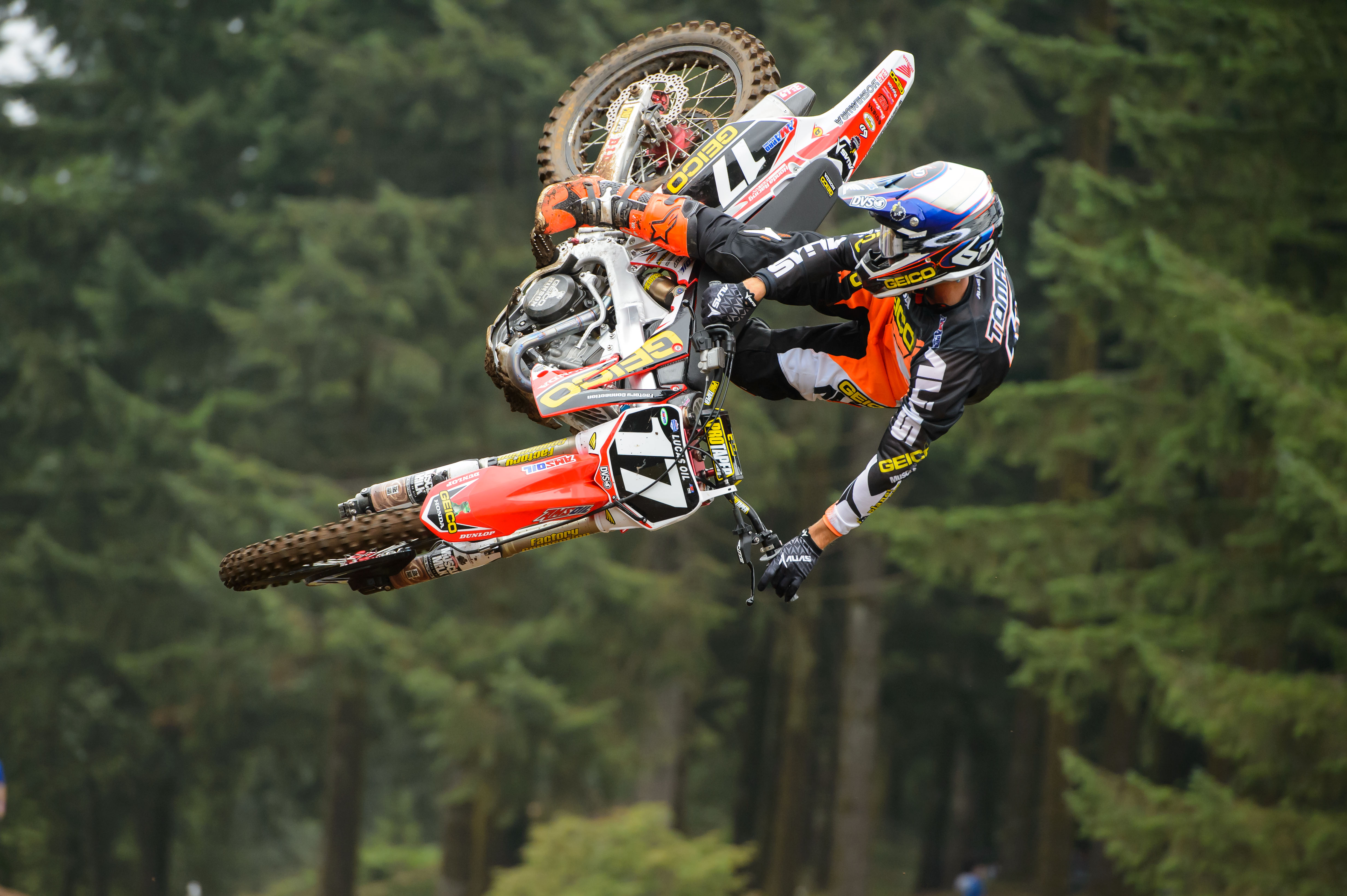 Wallpapers dirtbike honda moto on the desktop