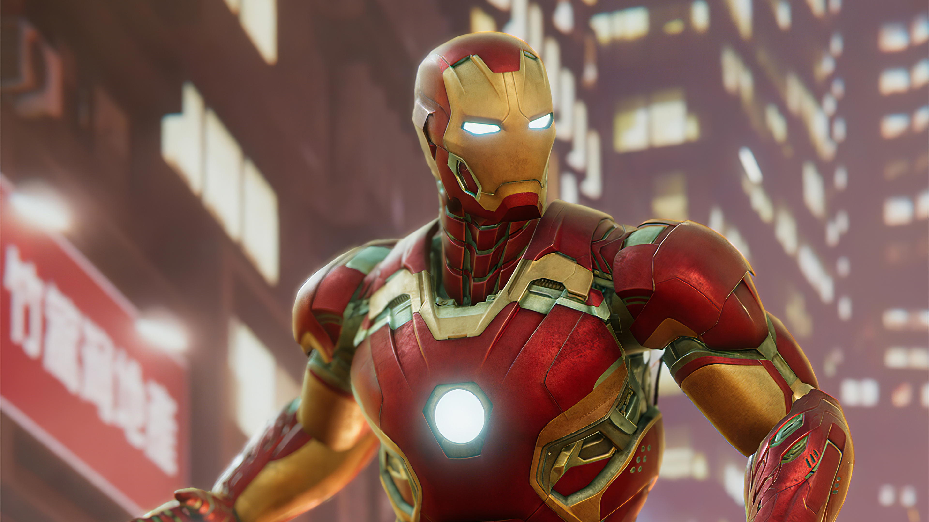 Wallpapers Iron Man superheroes artwork on the desktop