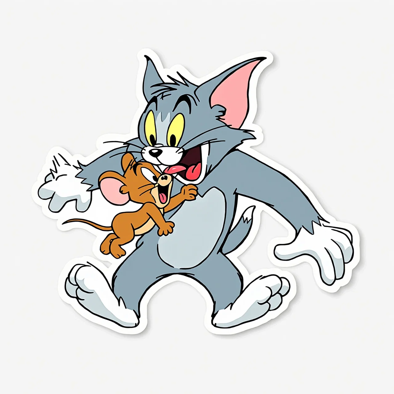Tom and Jerry sticker