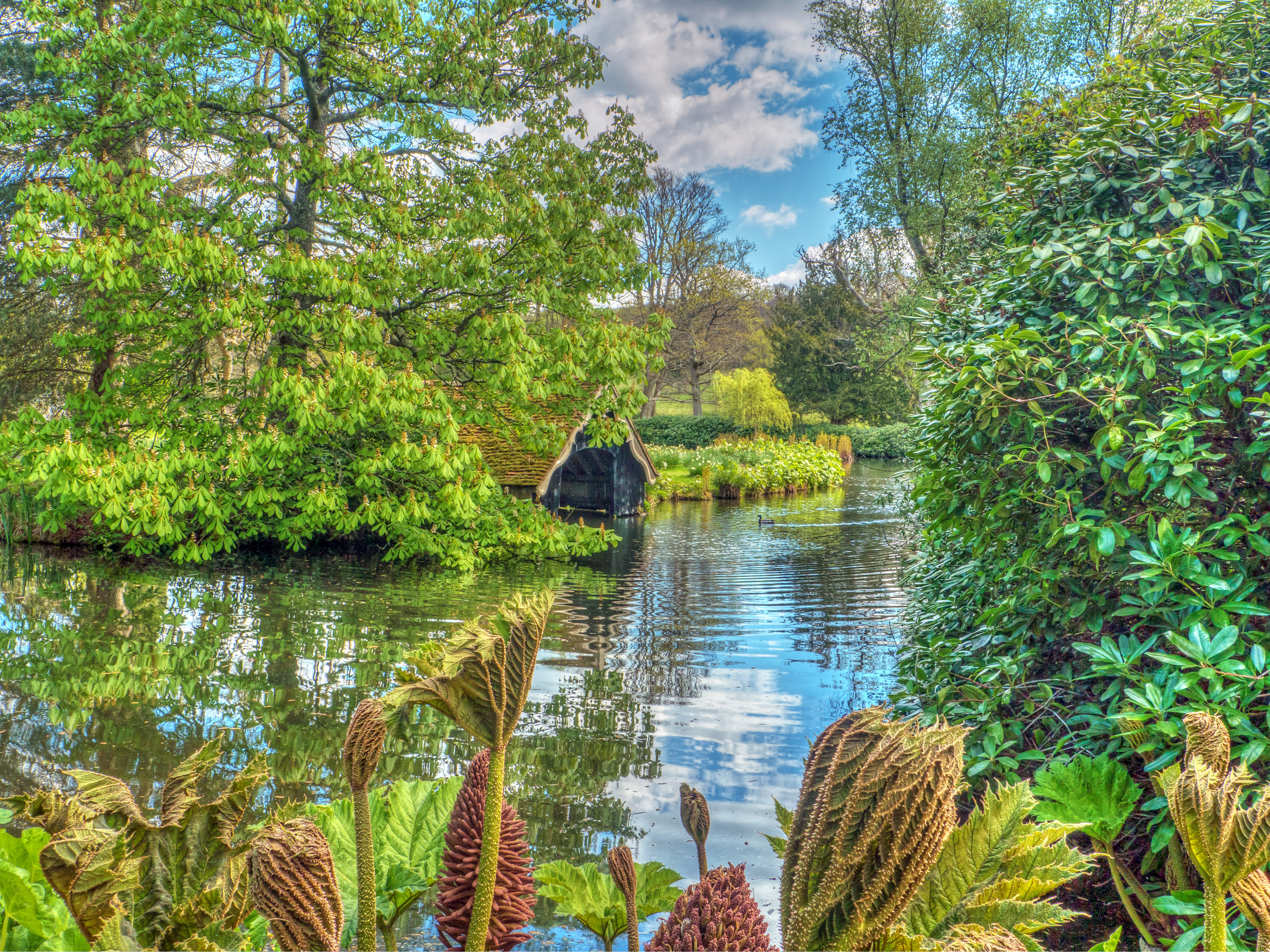 Wallpapers Scotney Castle UK Kent on the desktop