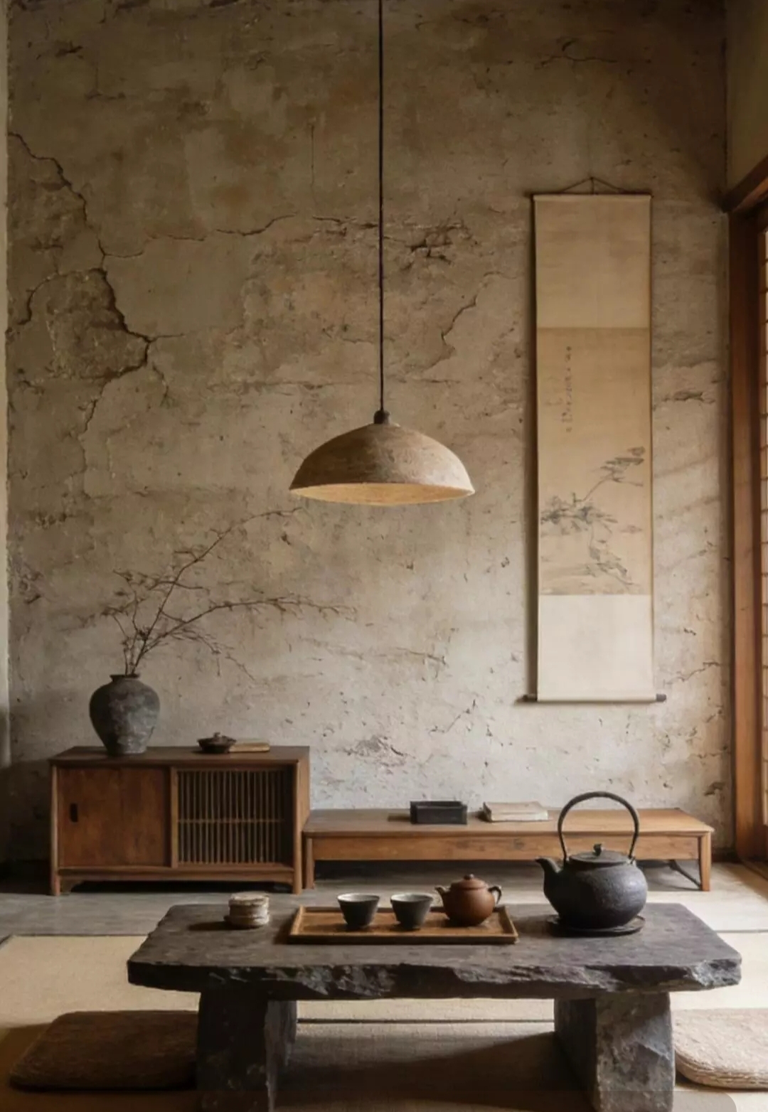 Бесплатное фото Спокойствие в стиле Ваби-саби