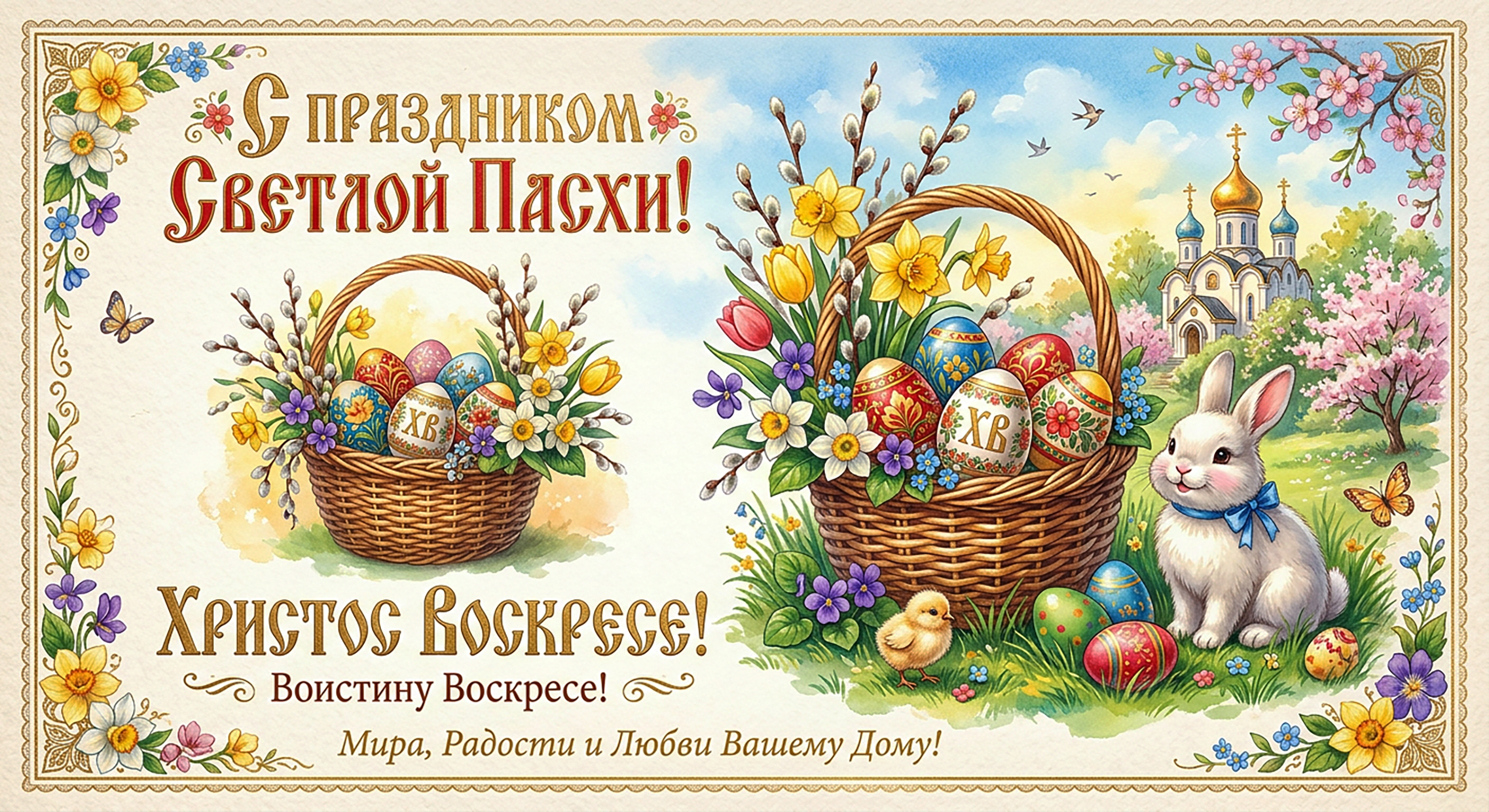 Free postcard Happy Easter @rusrurus1