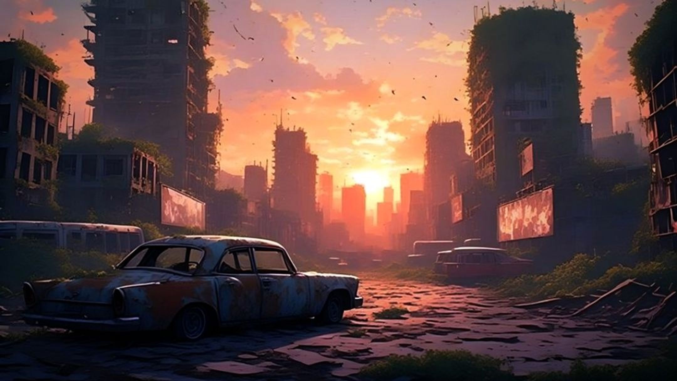 Бесплатное фото Светлое будущее человечества.