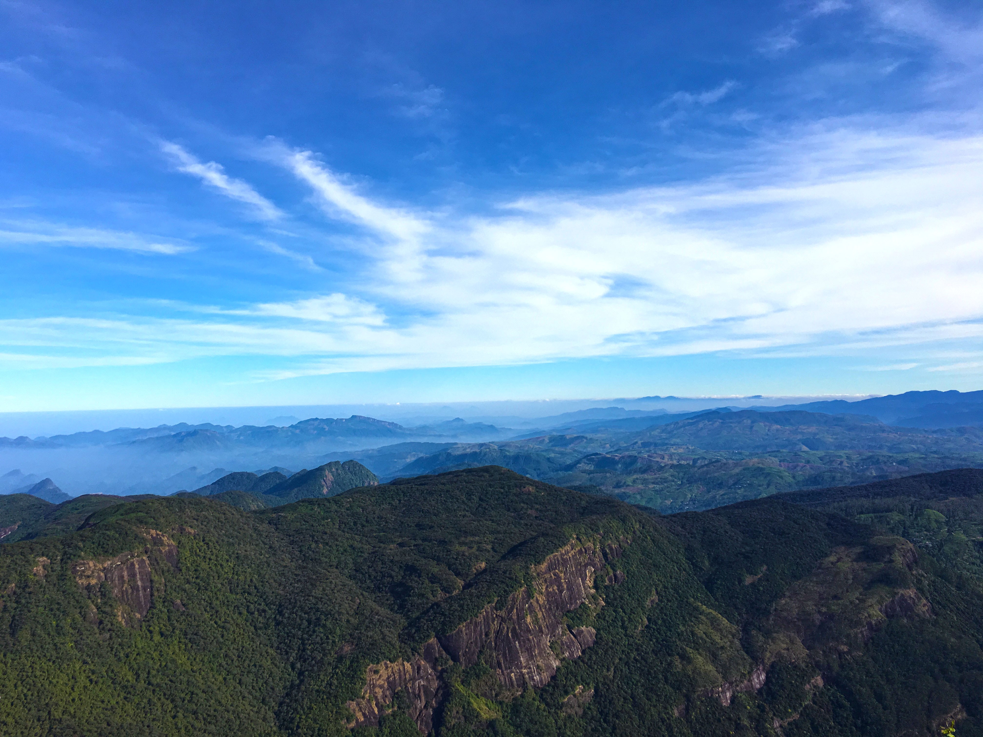 桌面上的壁纸山区 达到稳定阶段 斯里兰卡